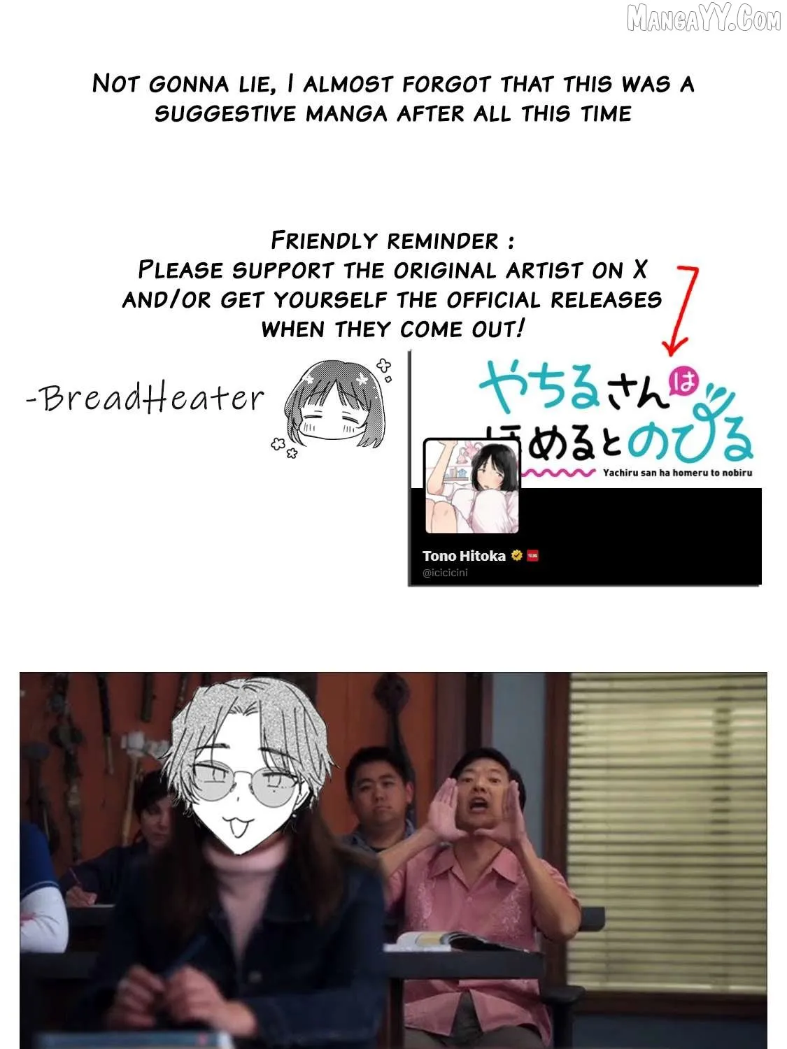 Yachiru-san grows when praised Chapter 10.1 page 41 - 