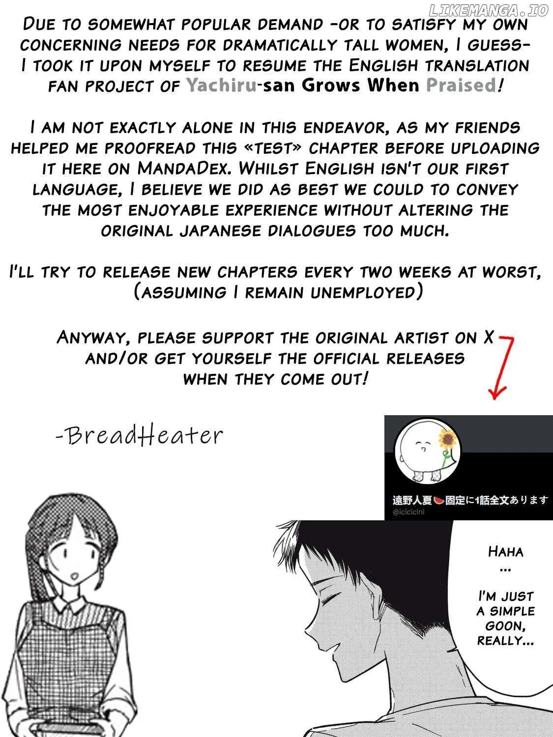 Yachiru-san grows when praised Chapter 3 page 82 - 
