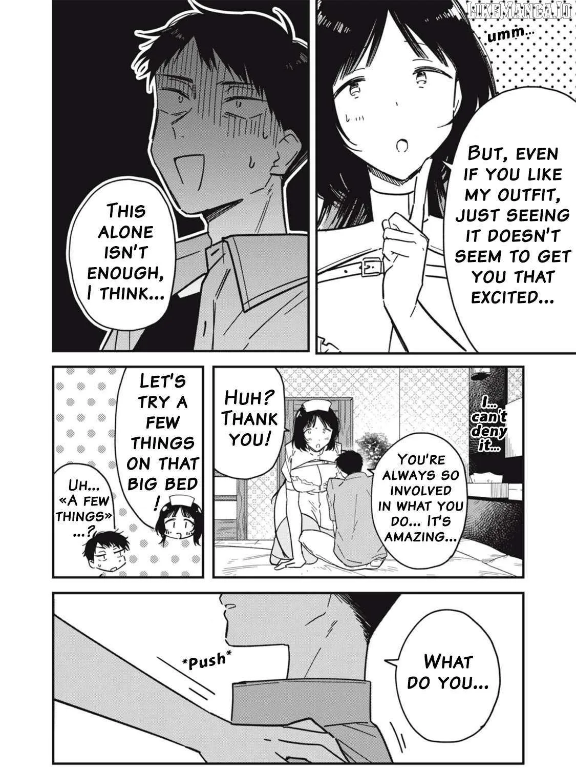Yachiru-san grows when praised Chapter 7.1 page 27 - 