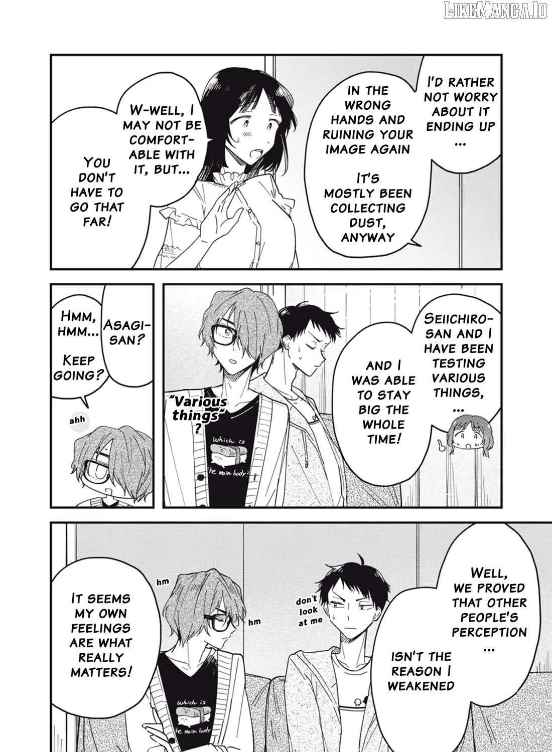 Yachiru-san grows when praised Chapter 8.1 page 8 - 