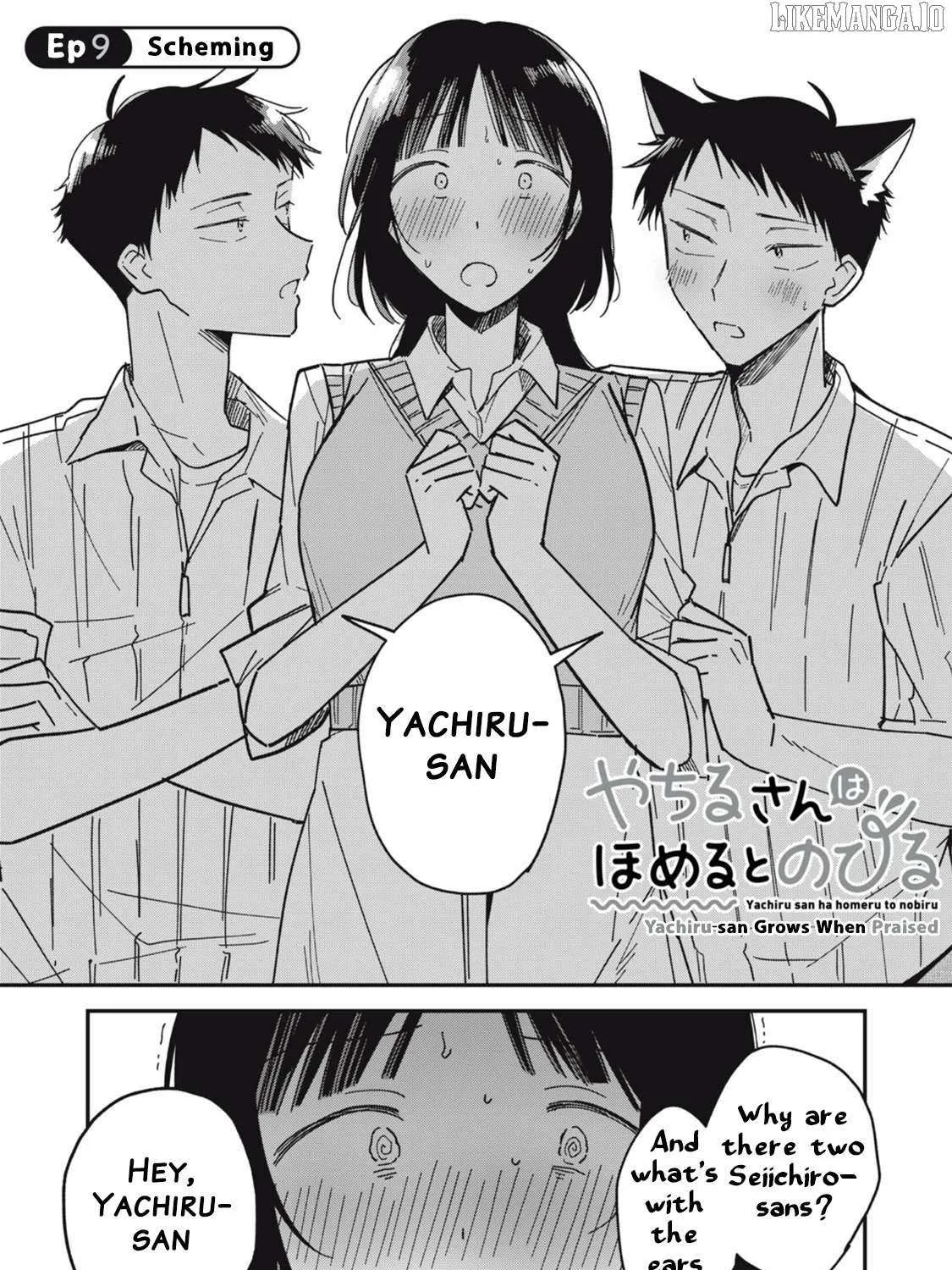 Yachiru-san grows when praised Chapter 9.1 page 1 - 