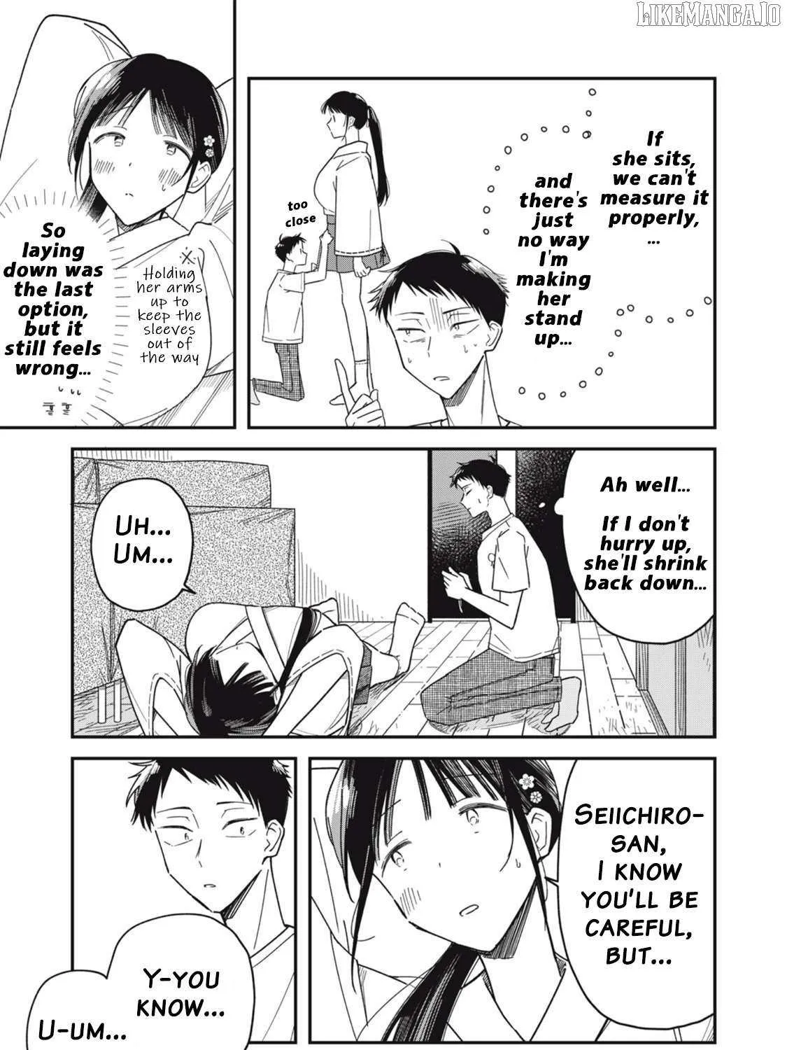 Yachiru-san grows when praised Chapter 9.2 page 31 - 