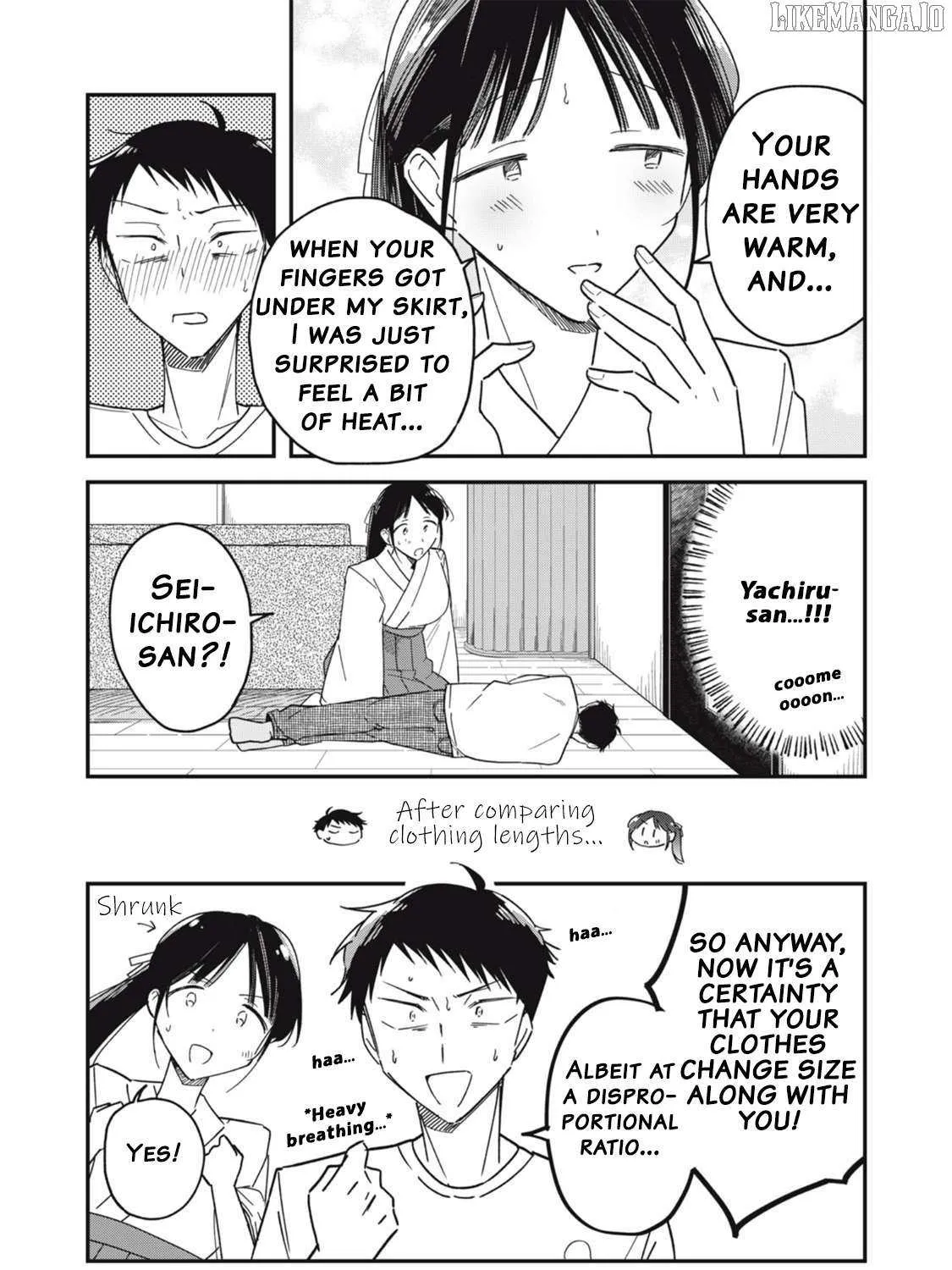 Yachiru-san grows when praised Chapter 9.2 page 43 - 