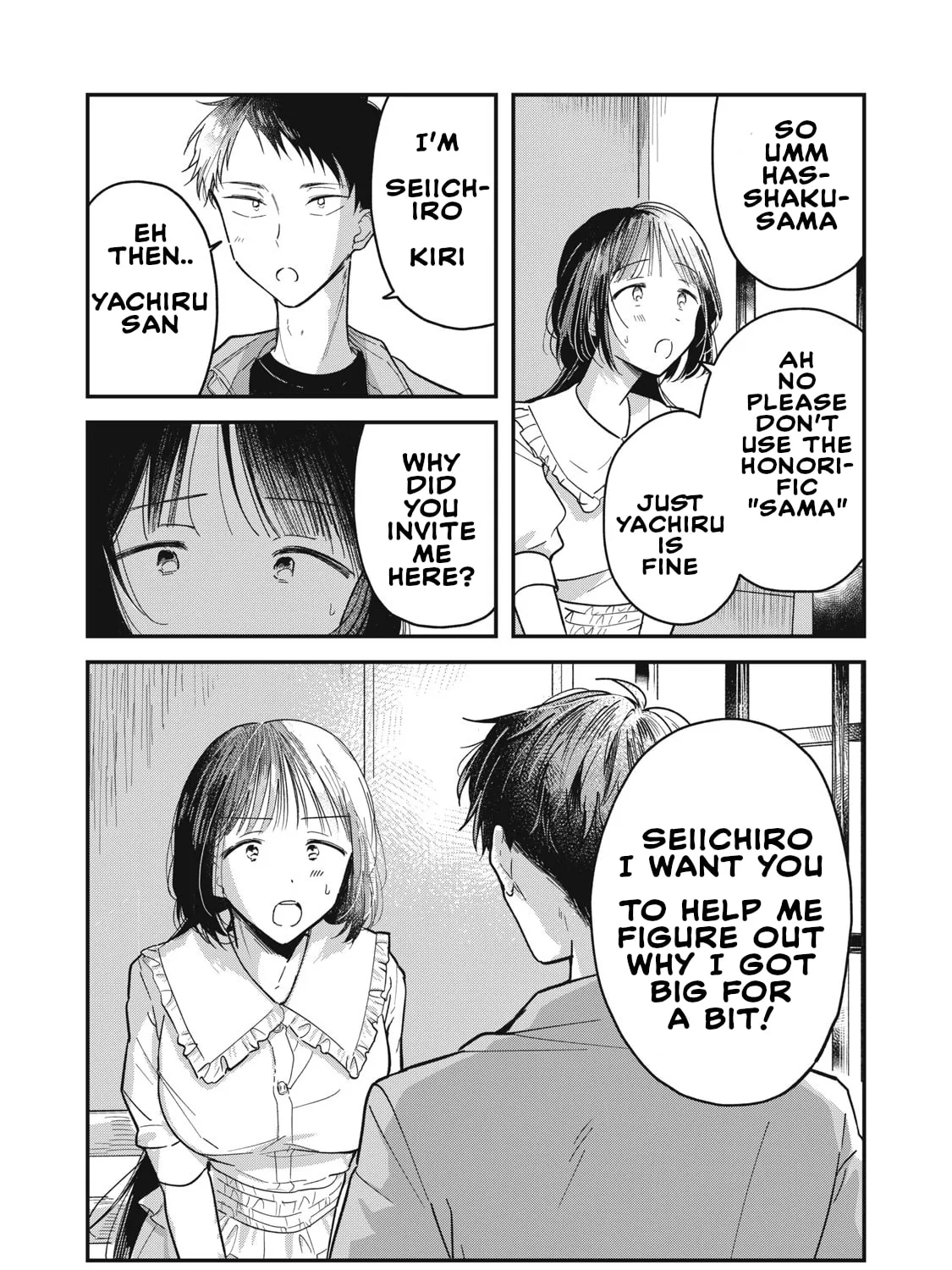 Yachiru-san wa Homeru to Nobiru Chapter 1 page 57 - 