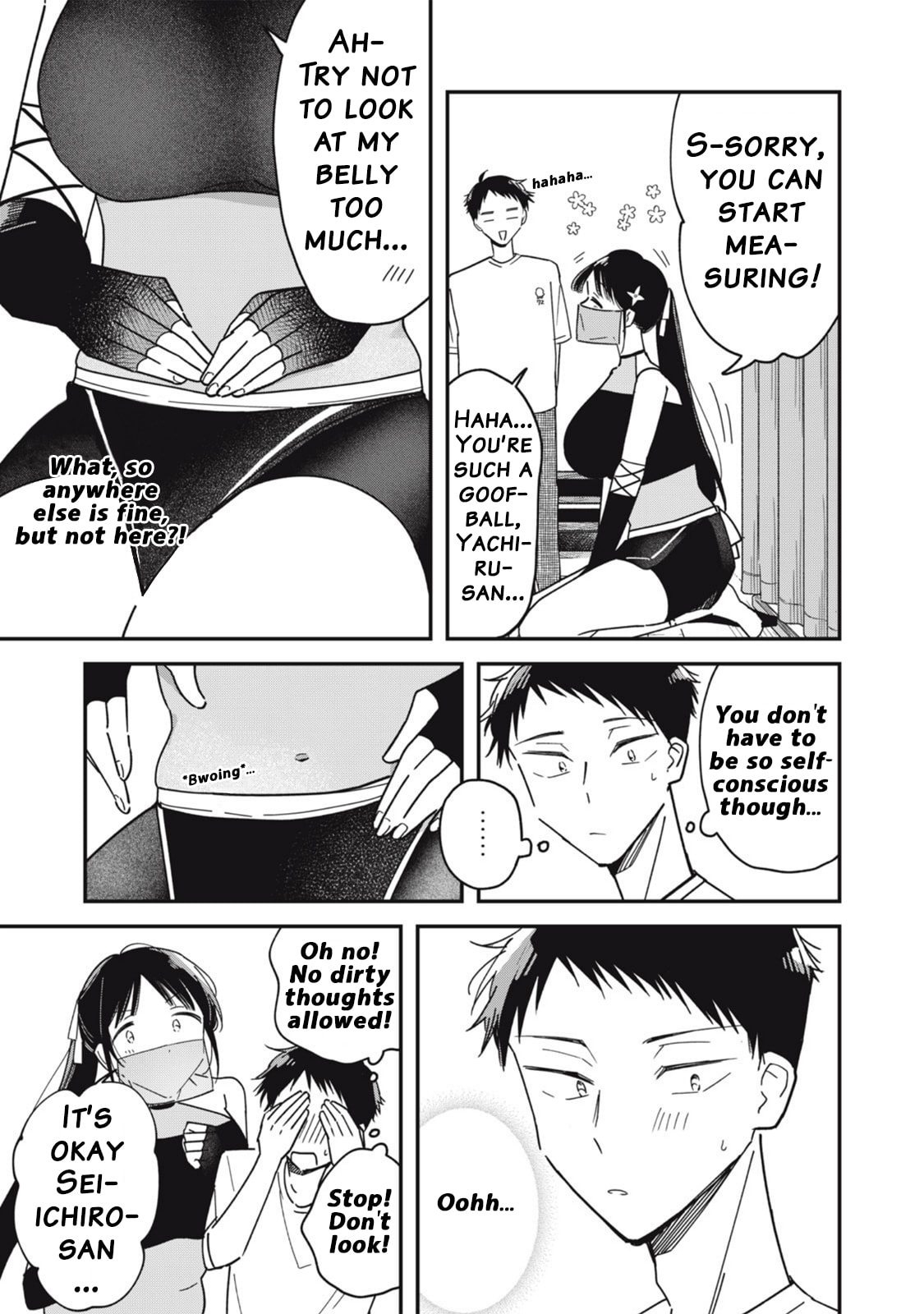 Yachiru-san wa Homeru to Nobiru Chapter 10.1 page 11 - 