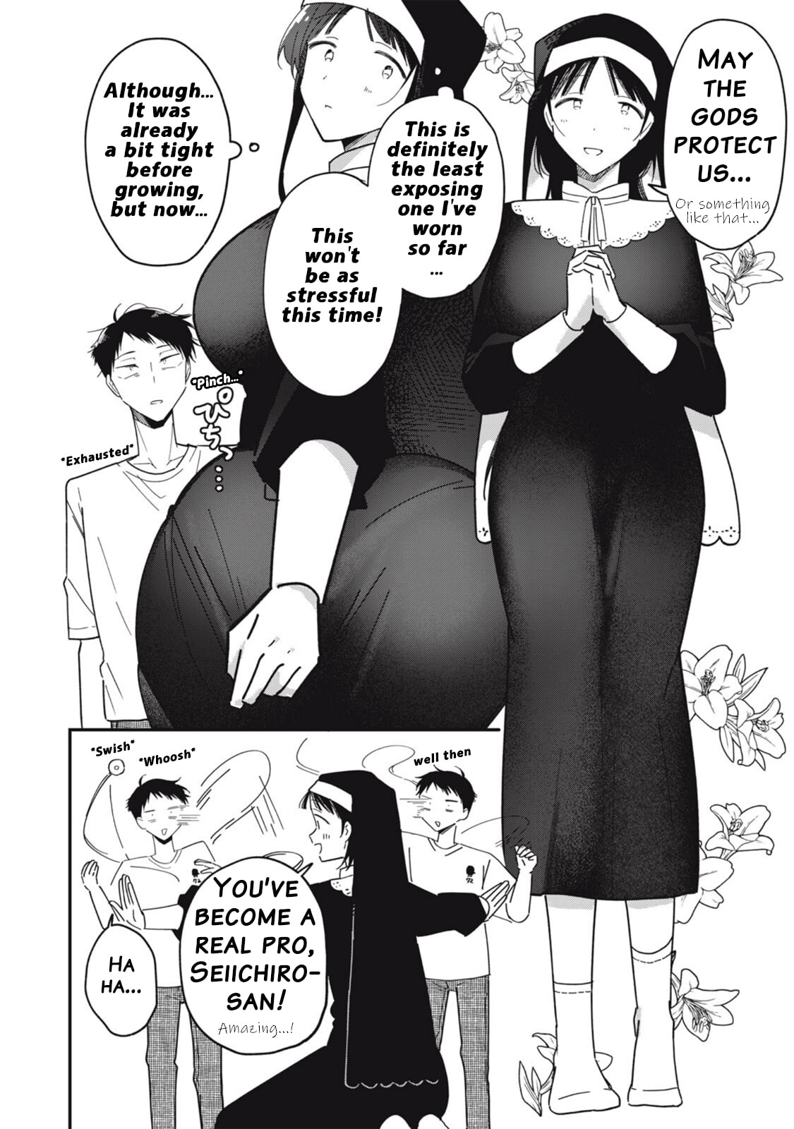 Yachiru-san wa Homeru to Nobiru Chapter 10.2 page 1 - 
