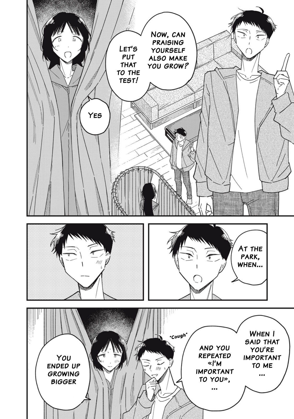 Yachiru-san wa Homeru to Nobiru Chapter 11.1 page 12 - 