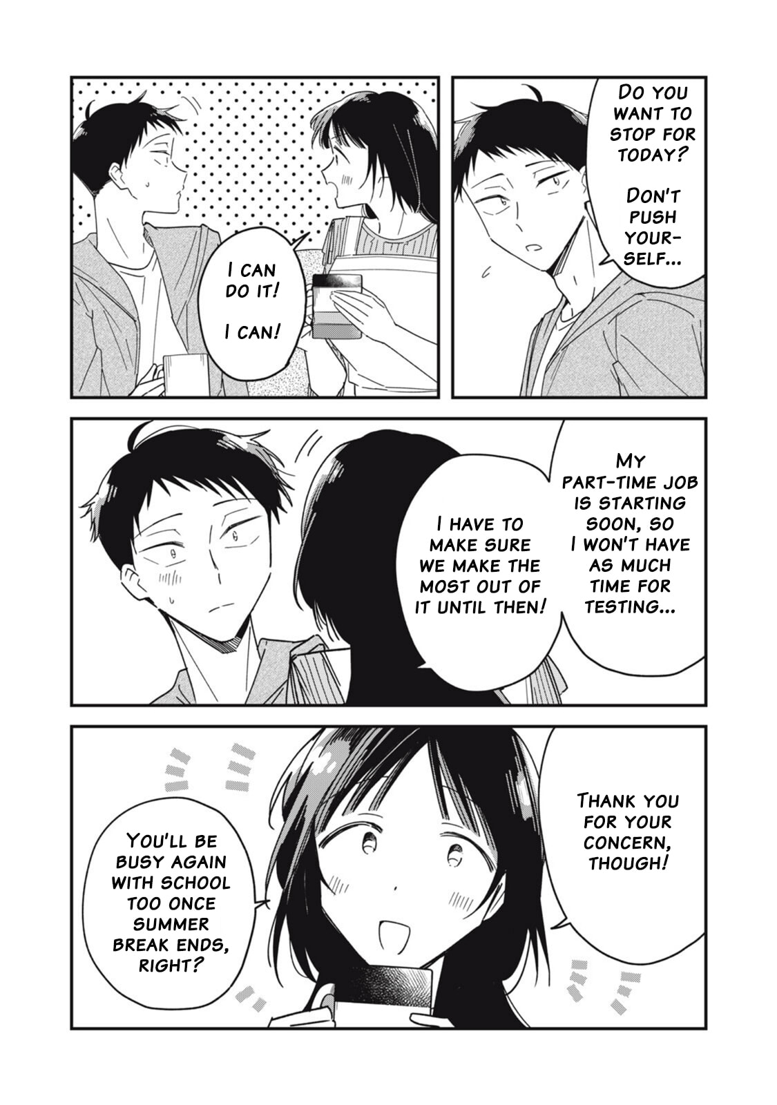 Yachiru-san wa Homeru to Nobiru Chapter 11.1 page 4 - 