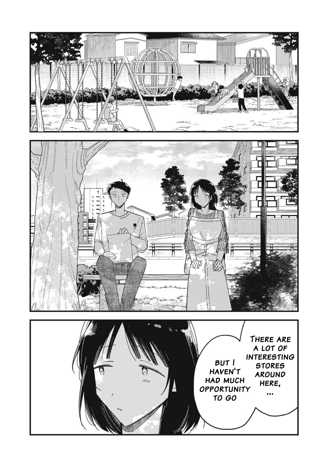 Yachiru-san wa Homeru to Nobiru Chapter 11.2 page 1 - 