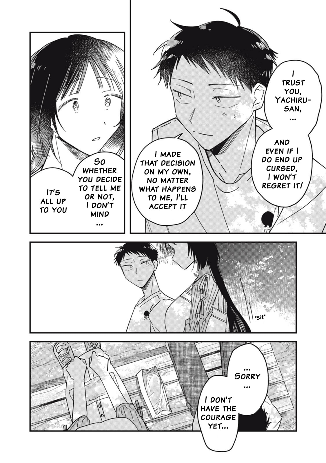 Yachiru-san wa Homeru to Nobiru Chapter 11.2 page 8 - 