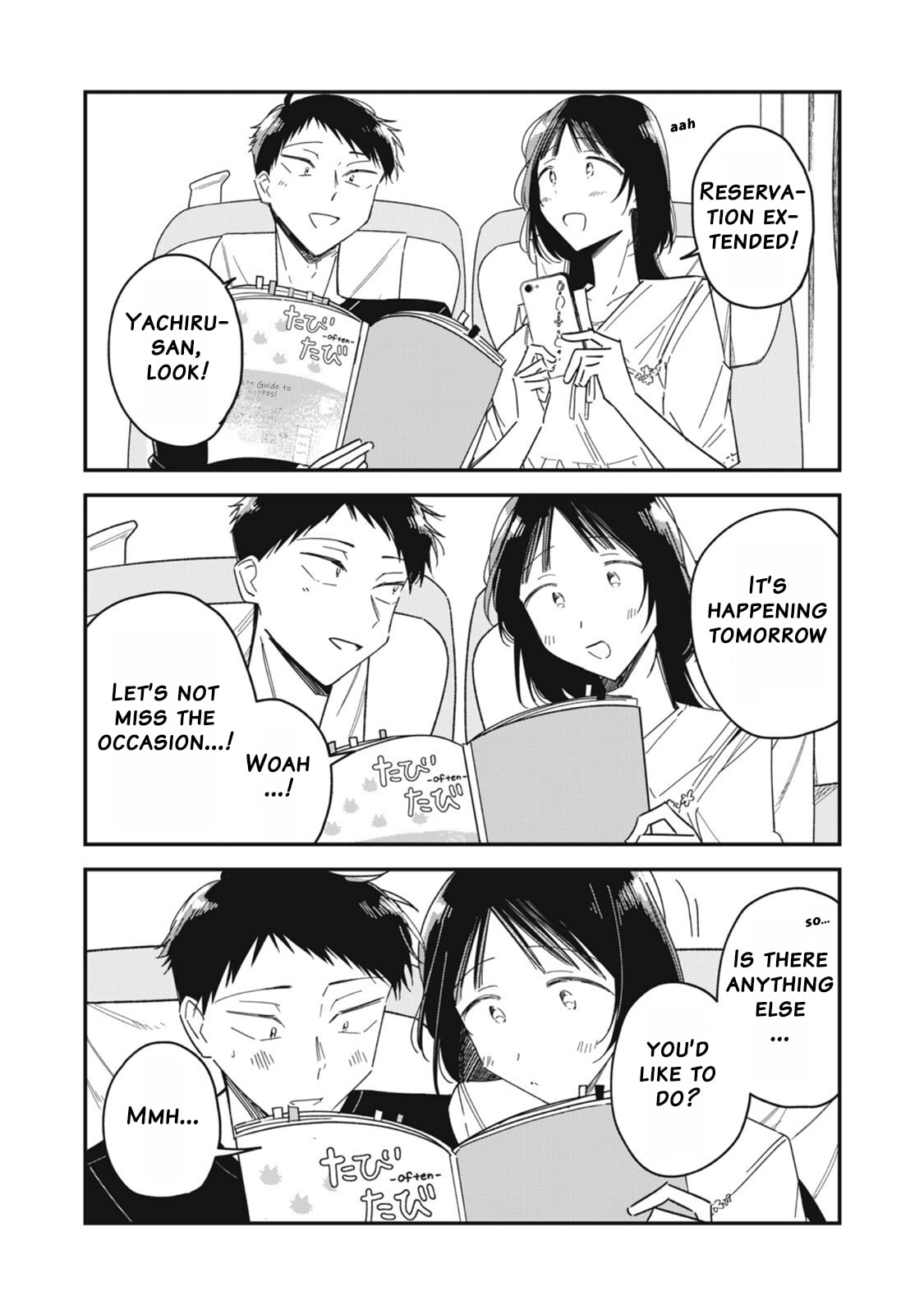 Yachiru-san wa Homeru to Nobiru Chapter 12.1 page 8 - 