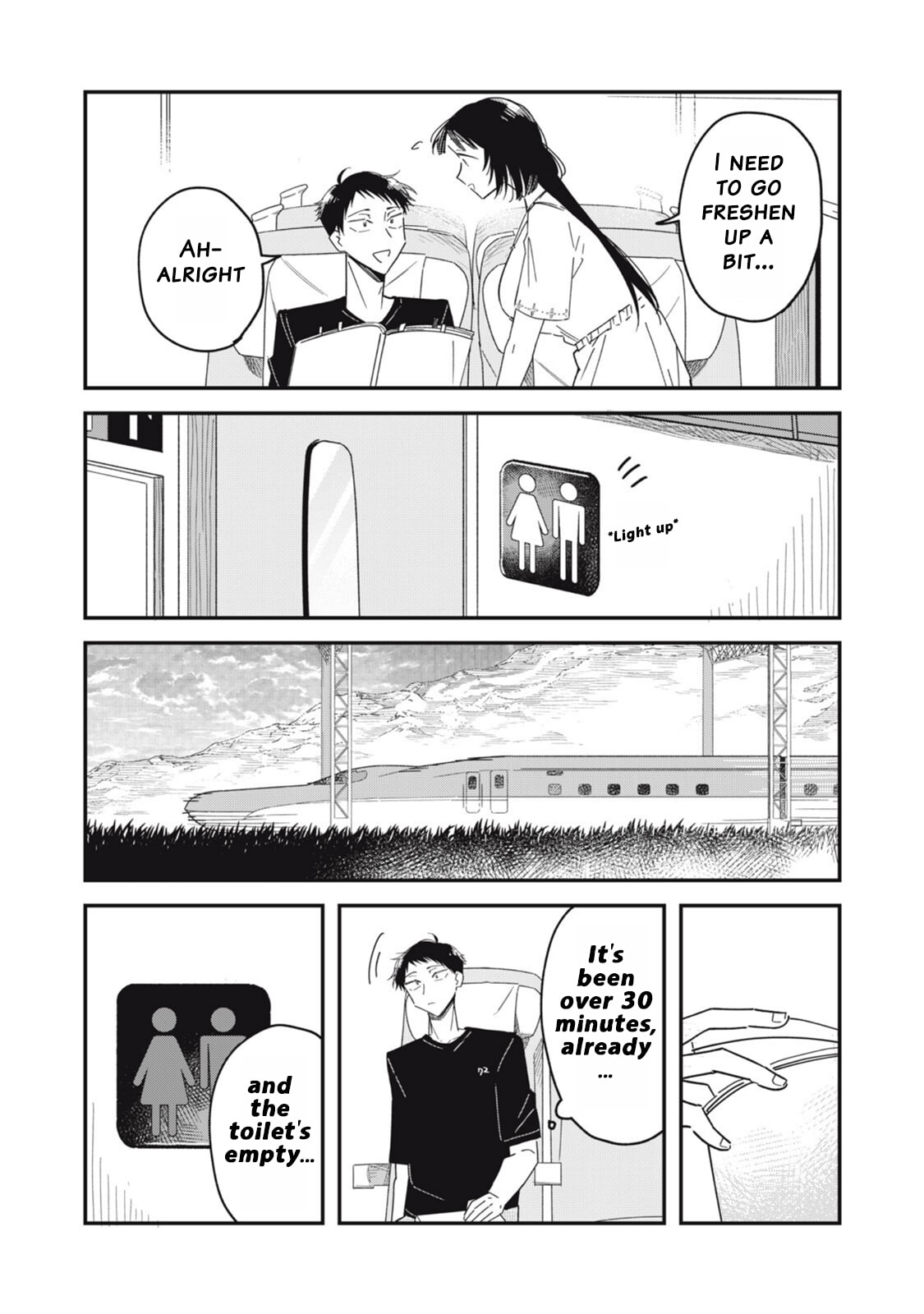 Yachiru-san wa Homeru to Nobiru Chapter 12.1 page 10 - 