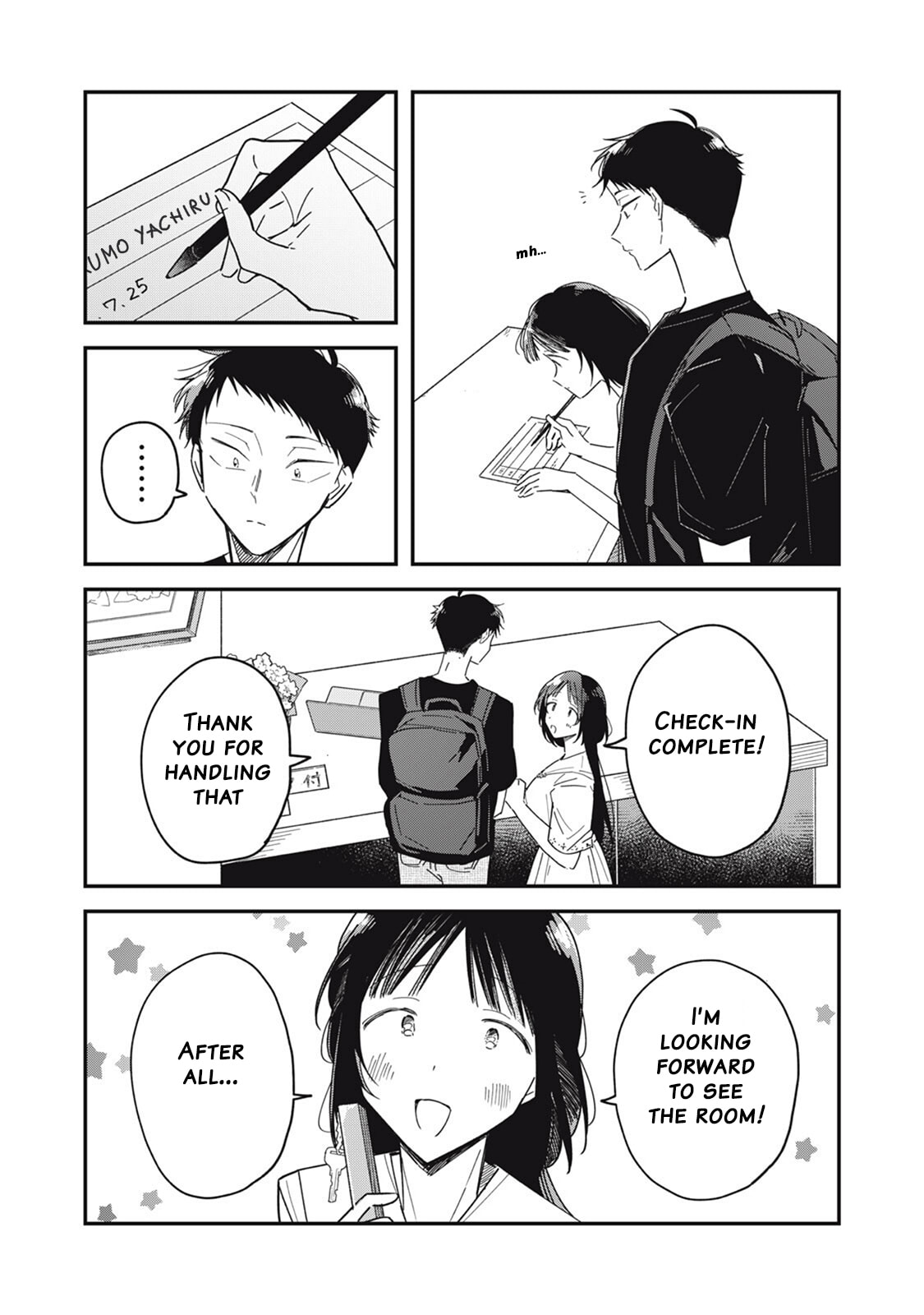 Yachiru-san wa Homeru to Nobiru Chapter 12.2 page 1 - 