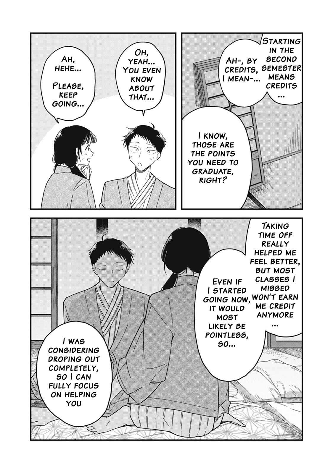 Yachiru-san wa Homeru to Nobiru Chapter 12.3 page 3 - 