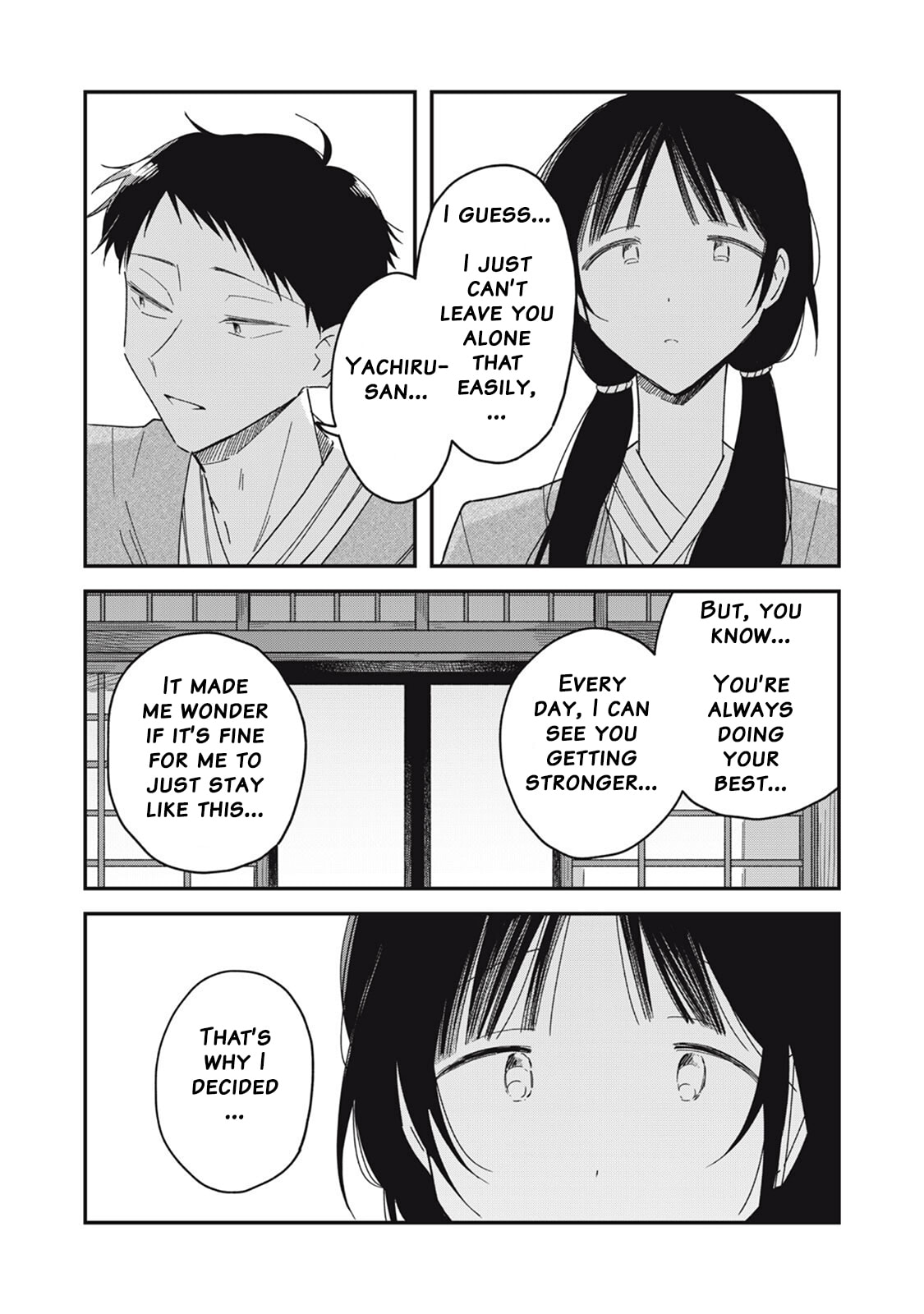 Yachiru-san wa Homeru to Nobiru Chapter 12.3 page 4 - 