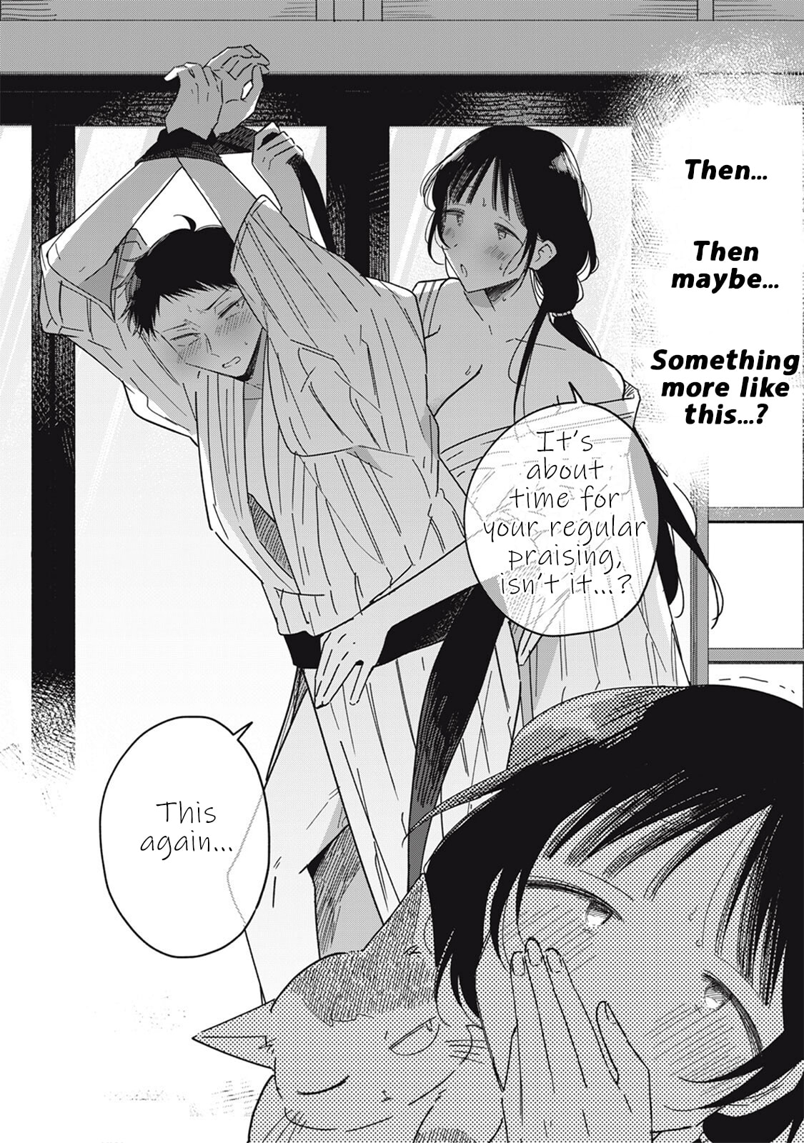 Yachiru-san wa Homeru to Nobiru Chapter 13.1 page 12 - 