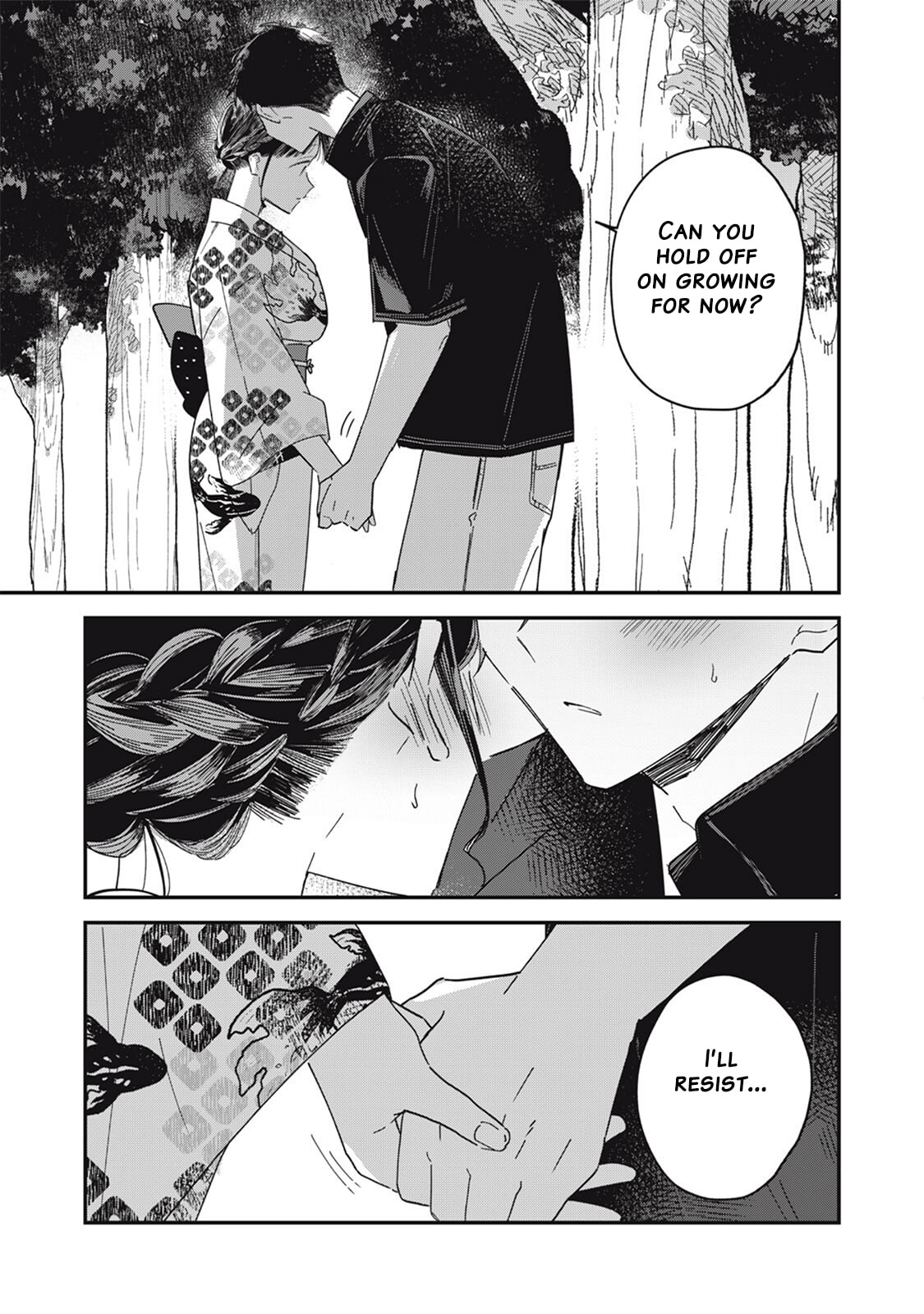 Yachiru-san wa Homeru to Nobiru Chapter 13.1 page 23 - 