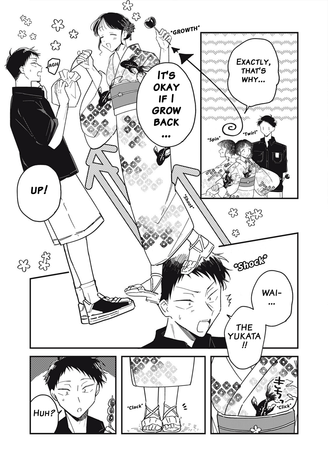 Yachiru-san wa Homeru to Nobiru Chapter 13.2 page 4 - 