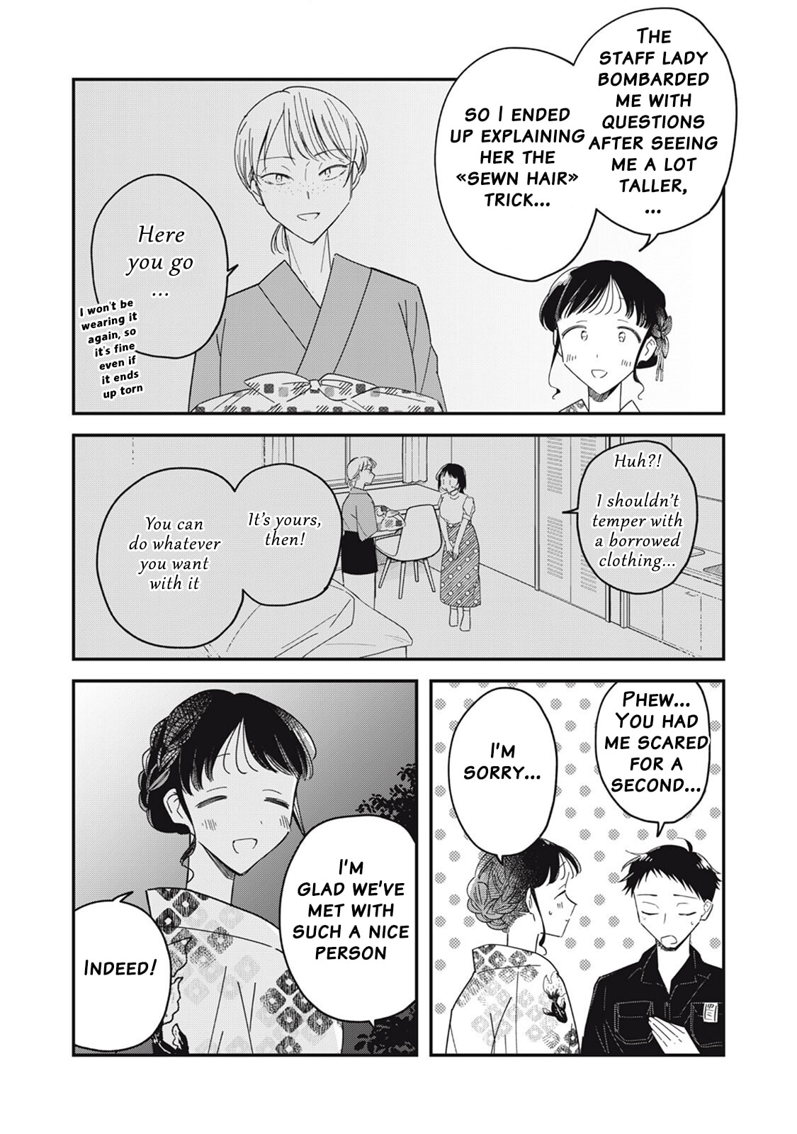Yachiru-san wa Homeru to Nobiru Chapter 13.2 page 5 - 