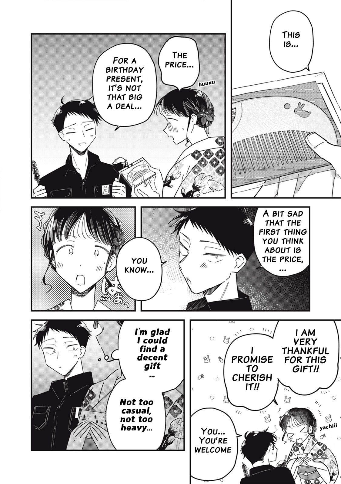 Yachiru-san wa Homeru to Nobiru Chapter 13.2 page 9 - 