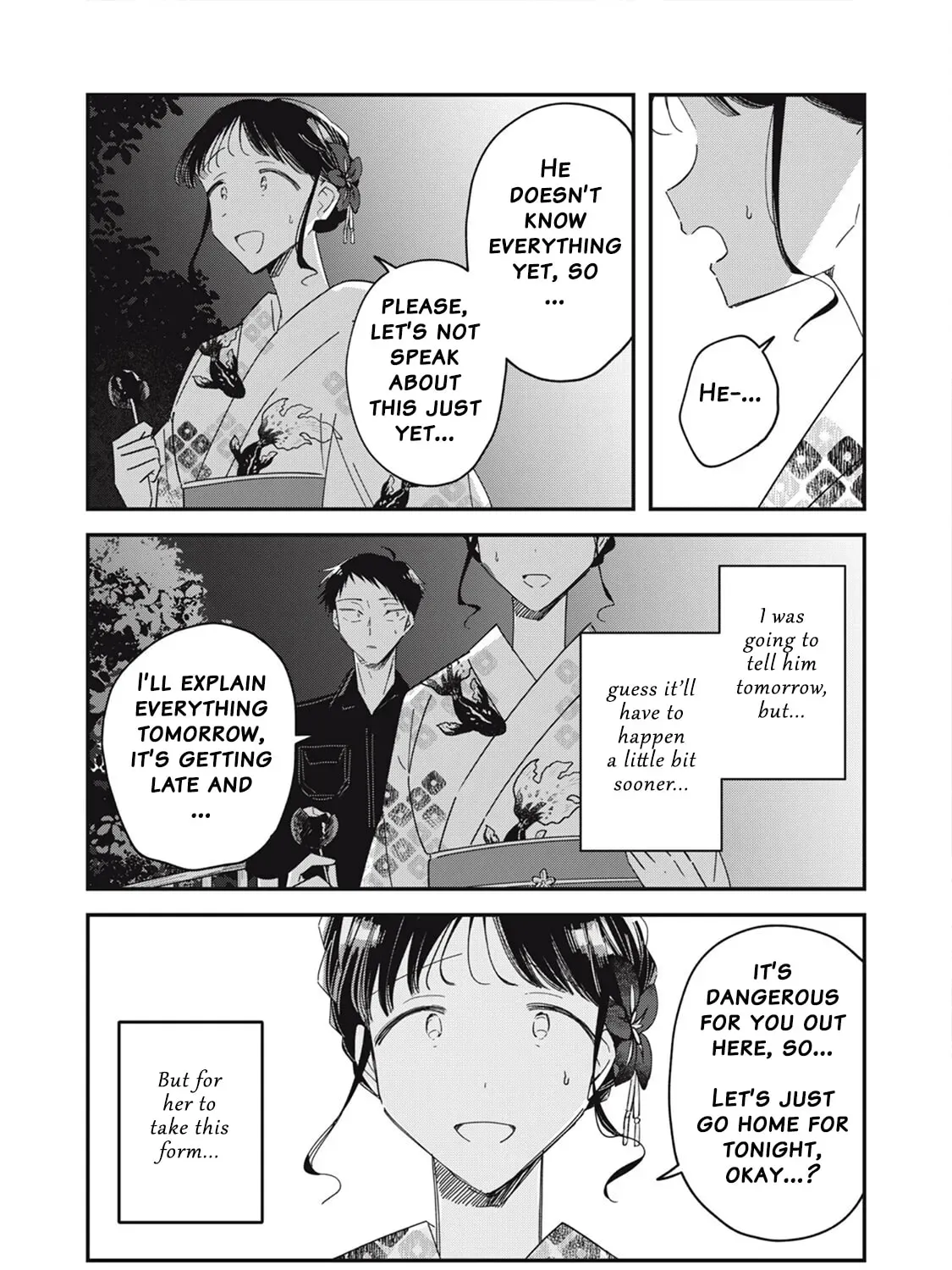 Yachiru-san wa Homeru to Nobiru Chapter 14.1 page 13 - 