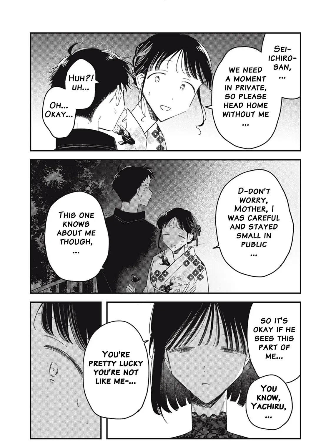 Yachiru-san wa Homeru to Nobiru Chapter 14.1 page 9 - 
