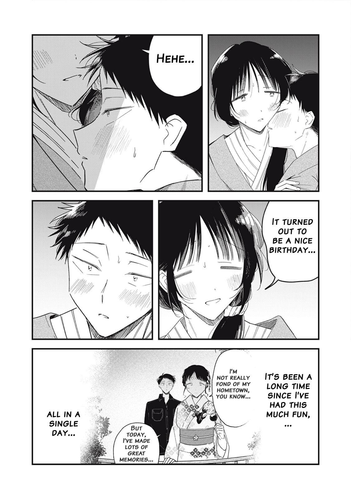 Yachiru-san wa Homeru to Nobiru Chapter 15.1 page 17 - 