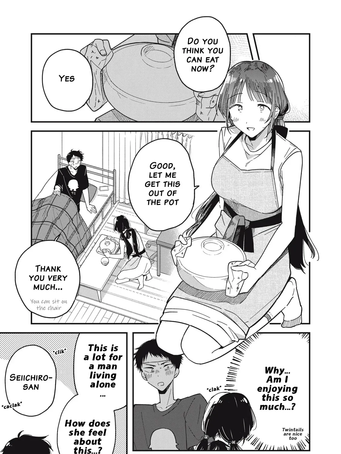 Yachiru-san wa Homeru to Nobiru Chapter 36.7 page 33 - 