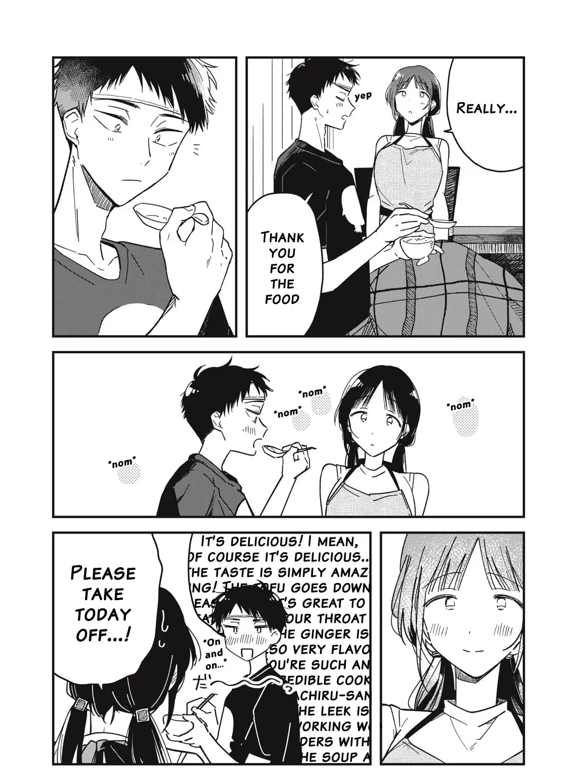 Yachiru-san wa Homeru to Nobiru Chapter 36.7 page 39 - 