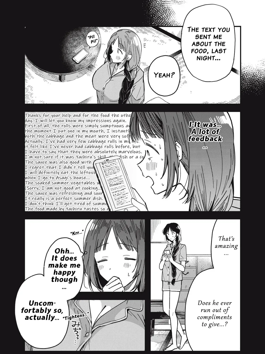 Yachiru-san wa Homeru to Nobiru Chapter 36.7 page 9 - 