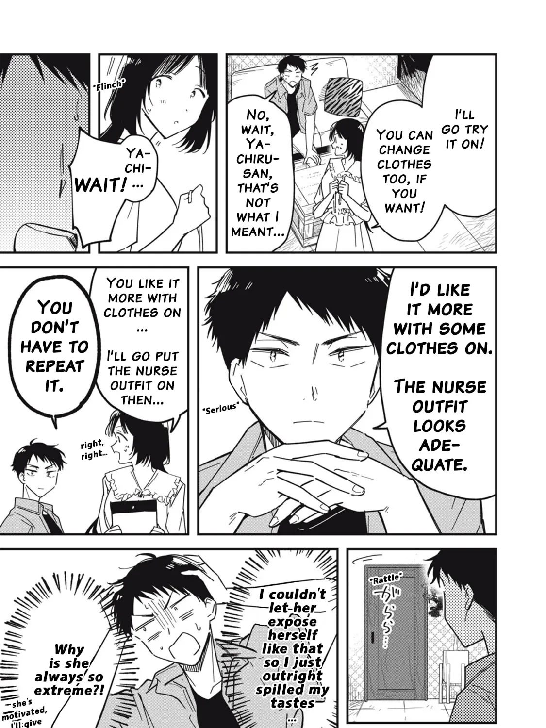 Yachiru-san wa Homeru to Nobiru Chapter 7.1 page 13 - 