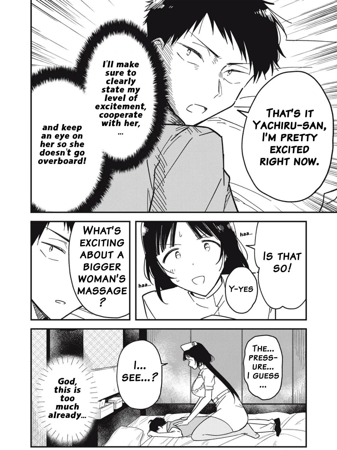 Yachiru-san wa Homeru to Nobiru Chapter 7.1 page 35 - 