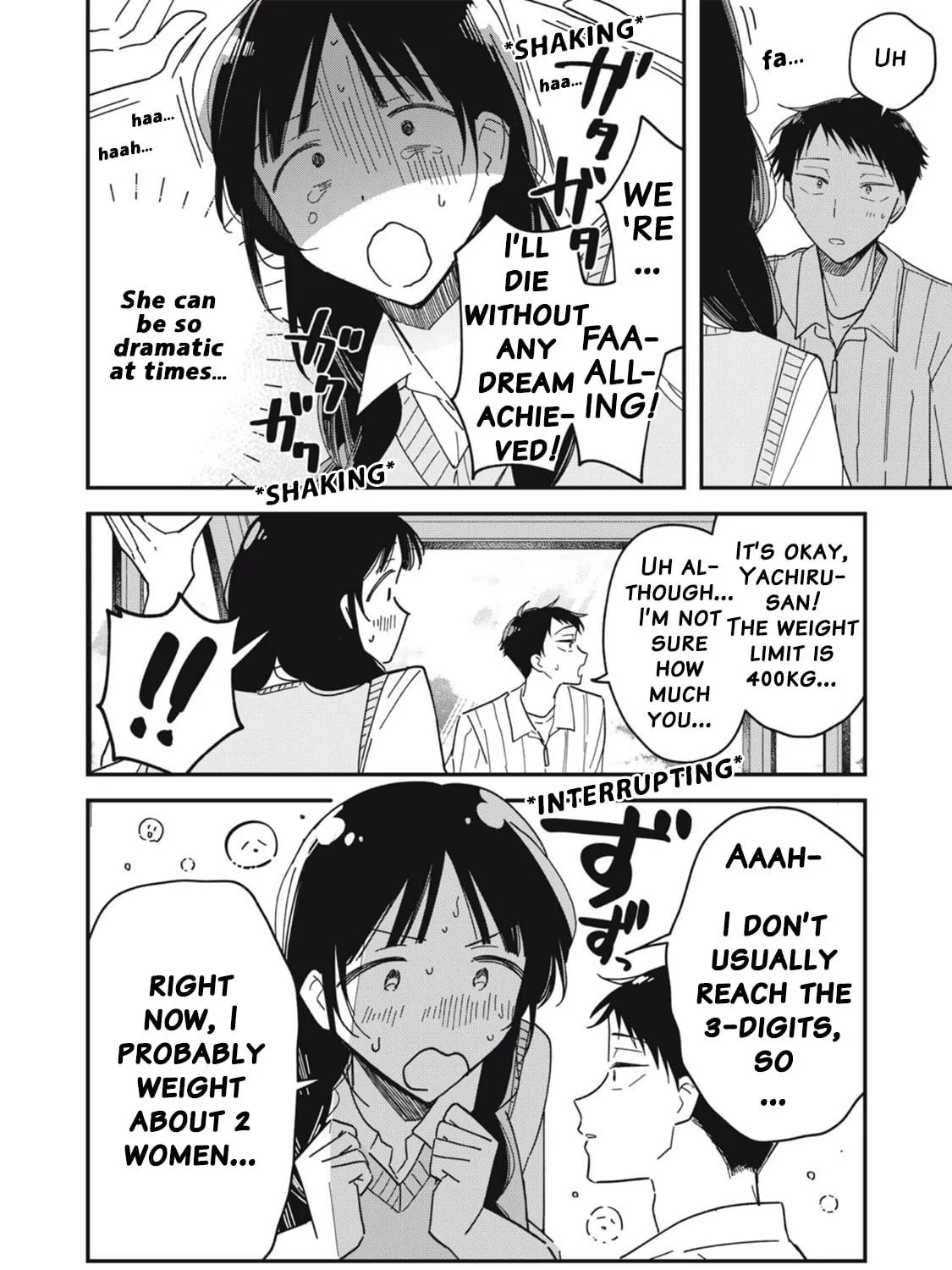 Yachiru-san wa Homeru to Nobiru Chapter 8.2 page 47 - 