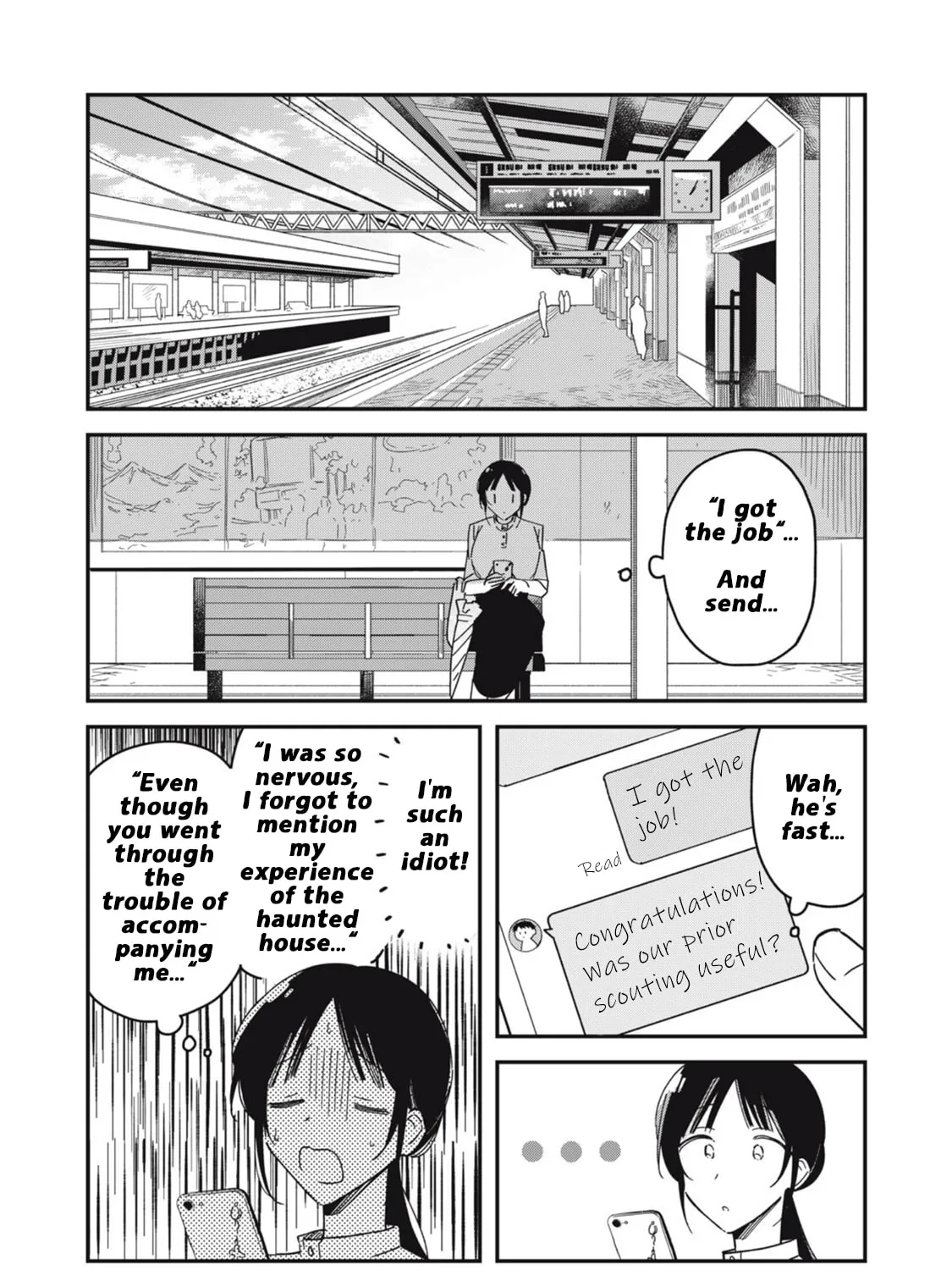 Yachiru-san wa Homeru to Nobiru Chapter 9.1 page 35 - 