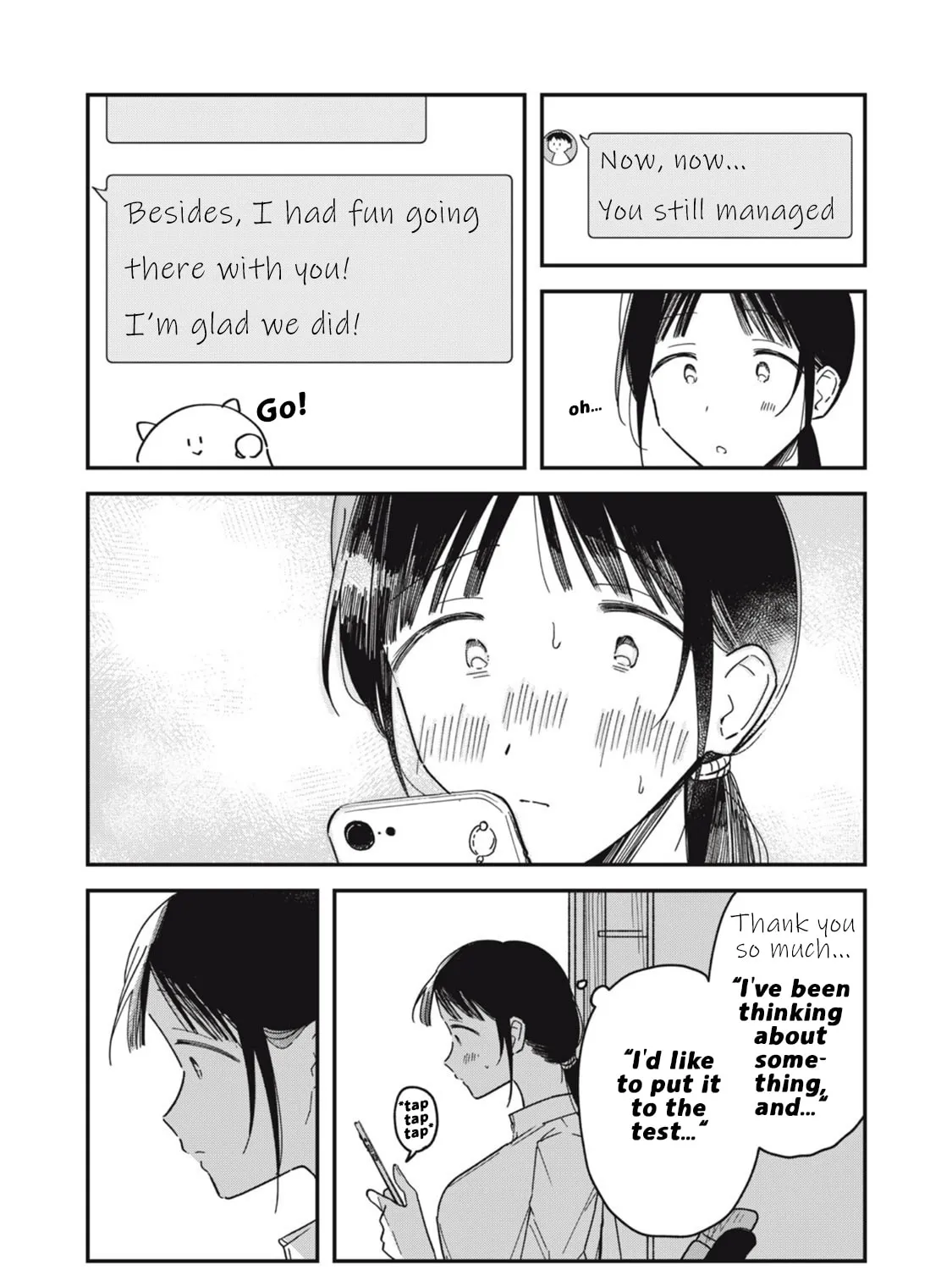 Yachiru-san wa Homeru to Nobiru Chapter 9.1 page 37 - 