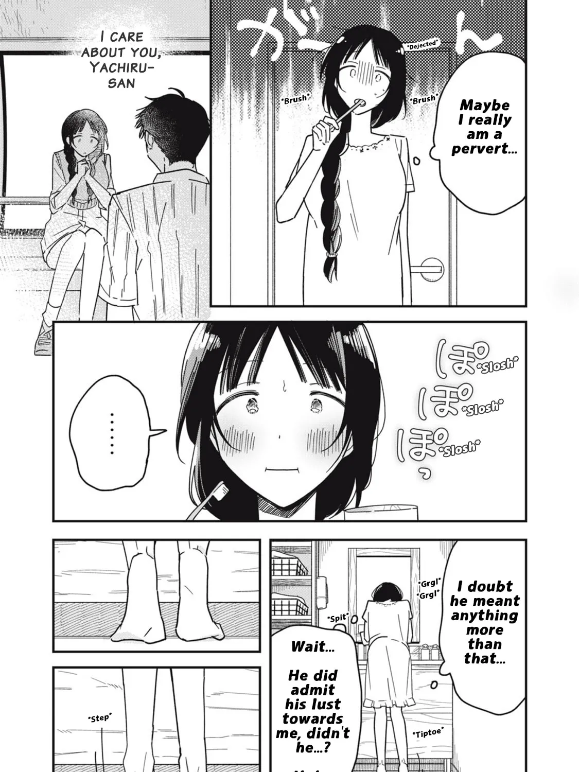 Yachiru-san wa Homeru to Nobiru Chapter 9.1 page 9 - 