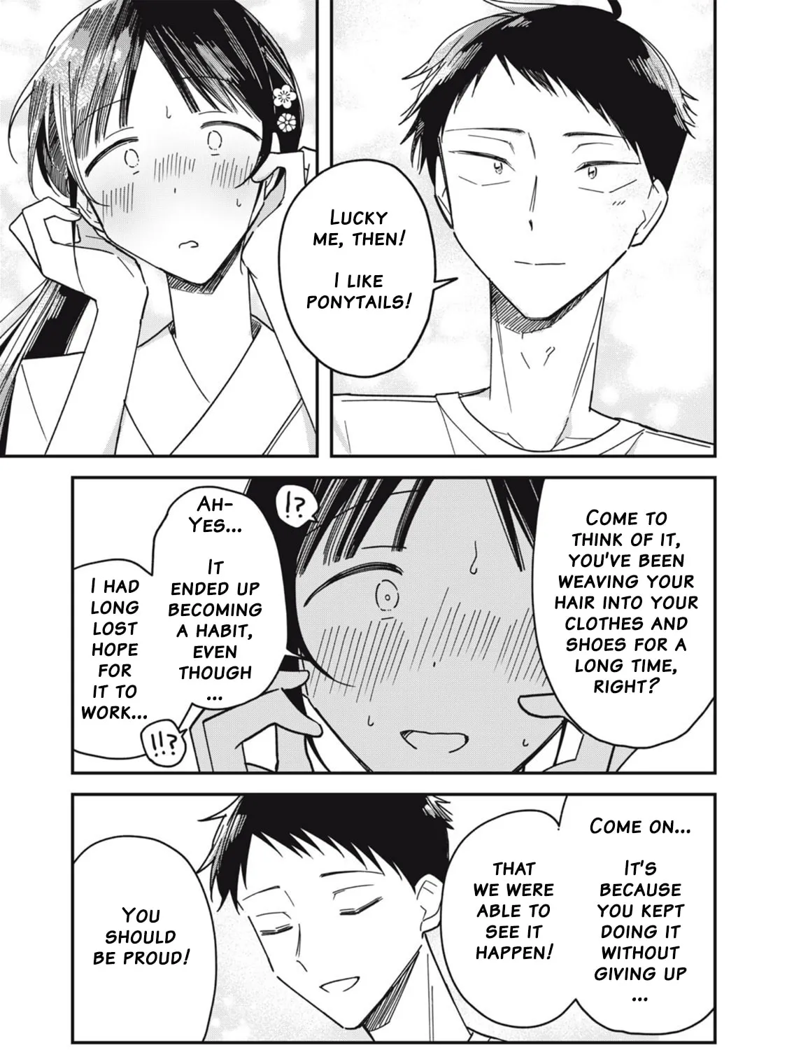 Yachiru-san wa Homeru to Nobiru Chapter 9.2 page 15 - 