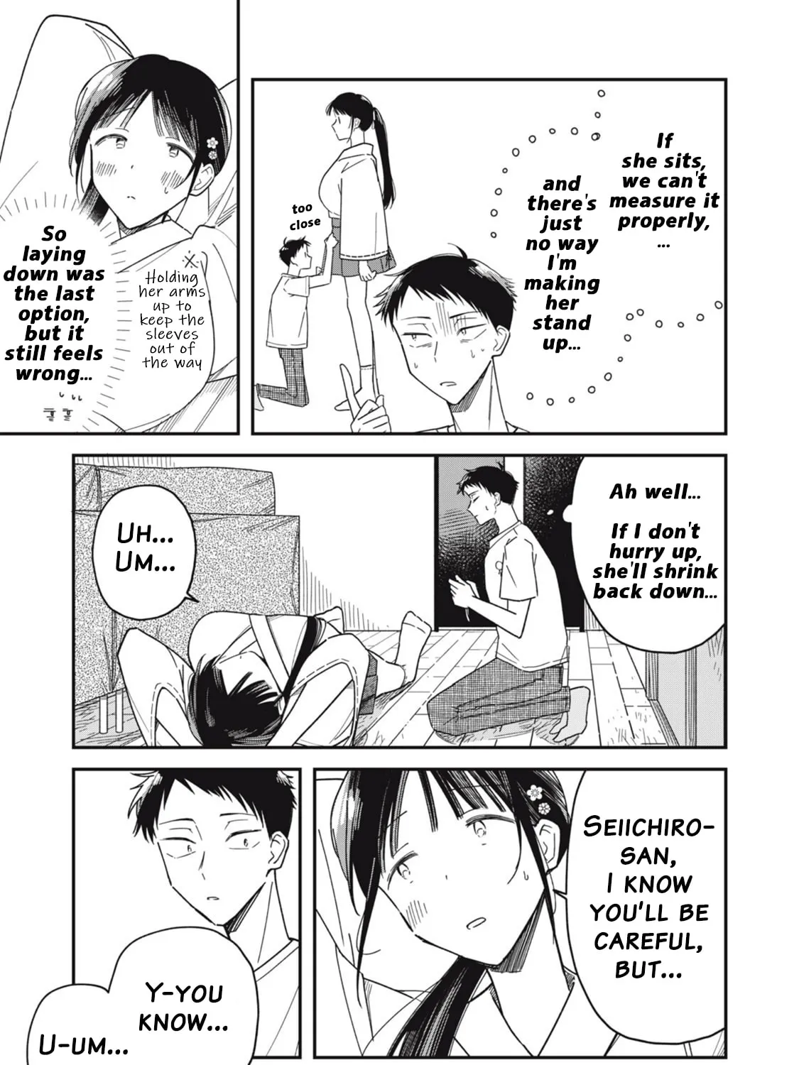 Yachiru-san wa Homeru to Nobiru Chapter 9.2 page 31 - 