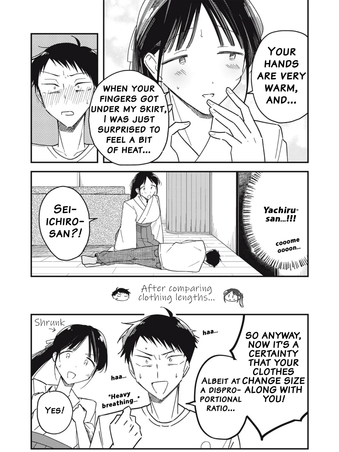 Yachiru-san wa Homeru to Nobiru Chapter 9.2 page 43 - 