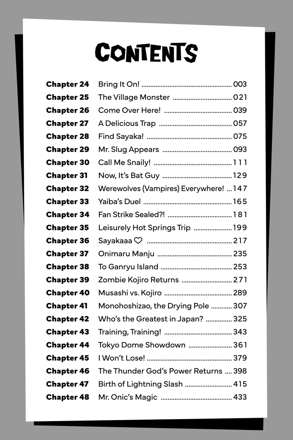 Yaiba - Samurai Legend Chapter 24 page 3 - 