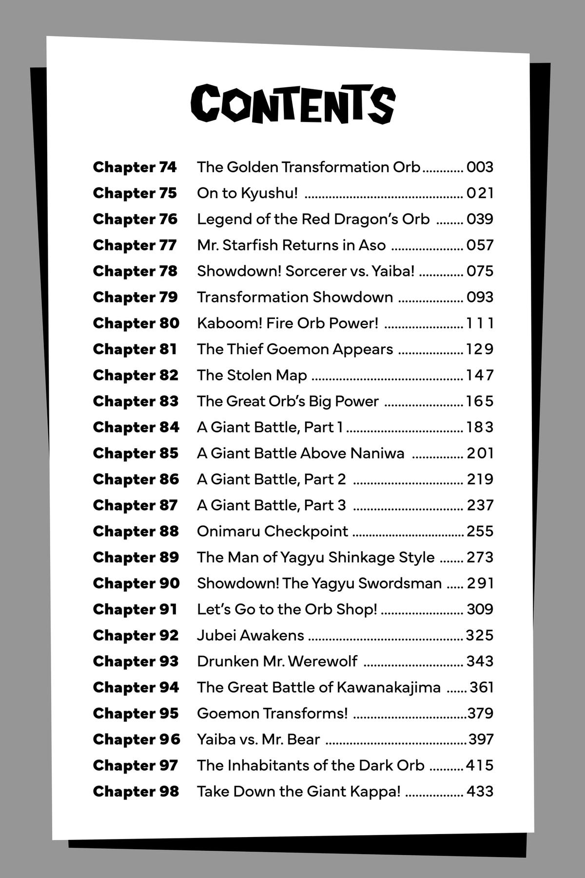 Yaiba - Samurai Legend Chapter 74 page 4 - 
