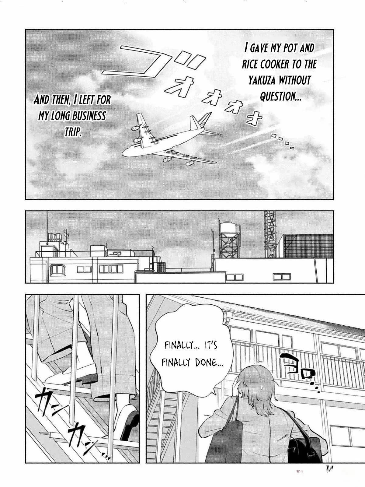 Yakuza love is too heavy for a girl who cooks rice Chapter 1 page 14 - 