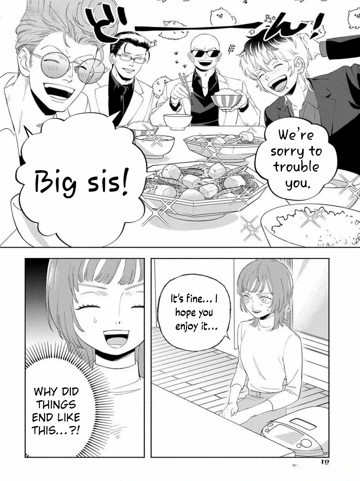 Yakuza love is too heavy for a girl who cooks rice Chapter 1 page 18 - 