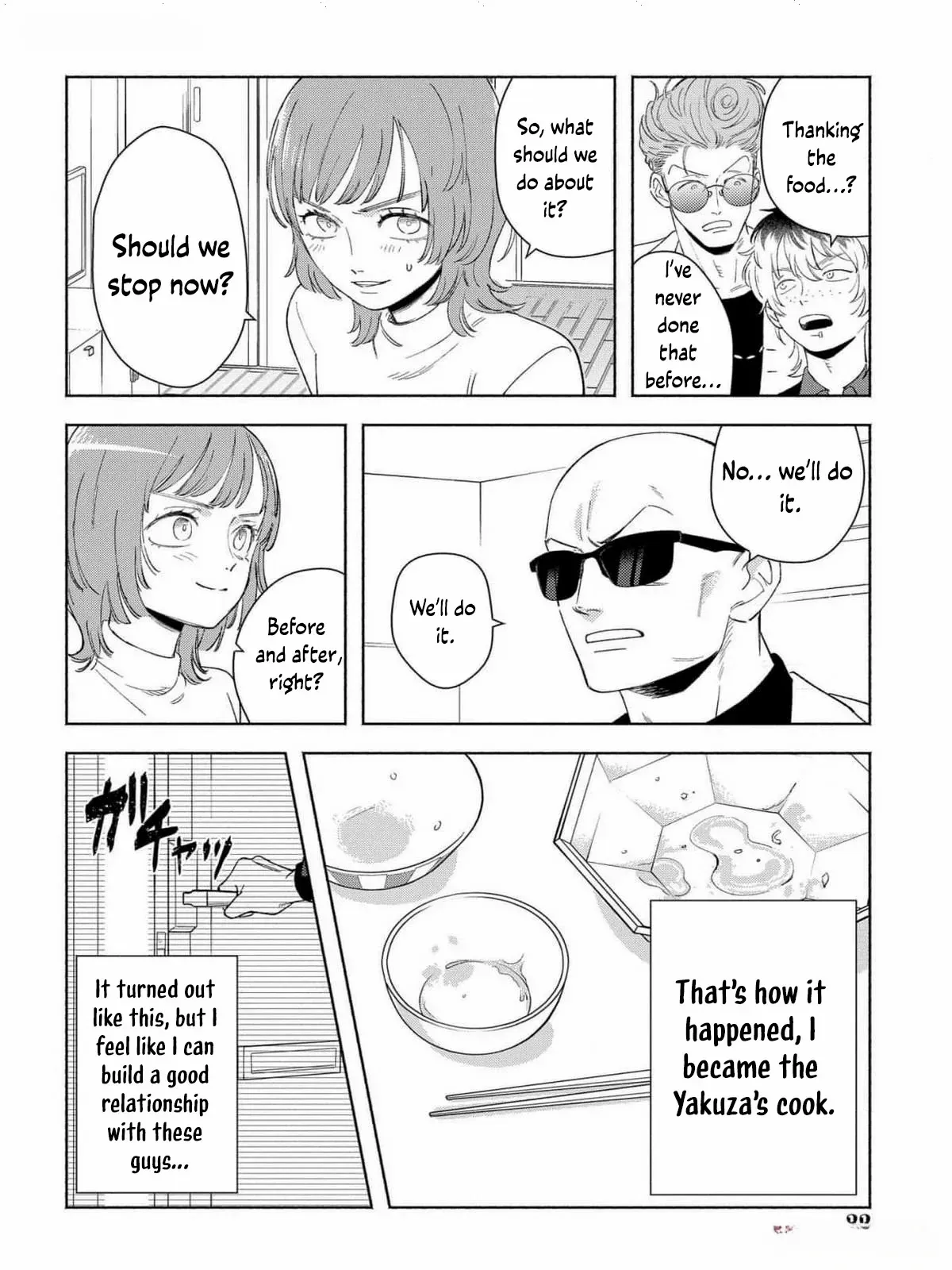 Yakuza love is too heavy for a girl who cooks rice Chapter 1 page 22 - 