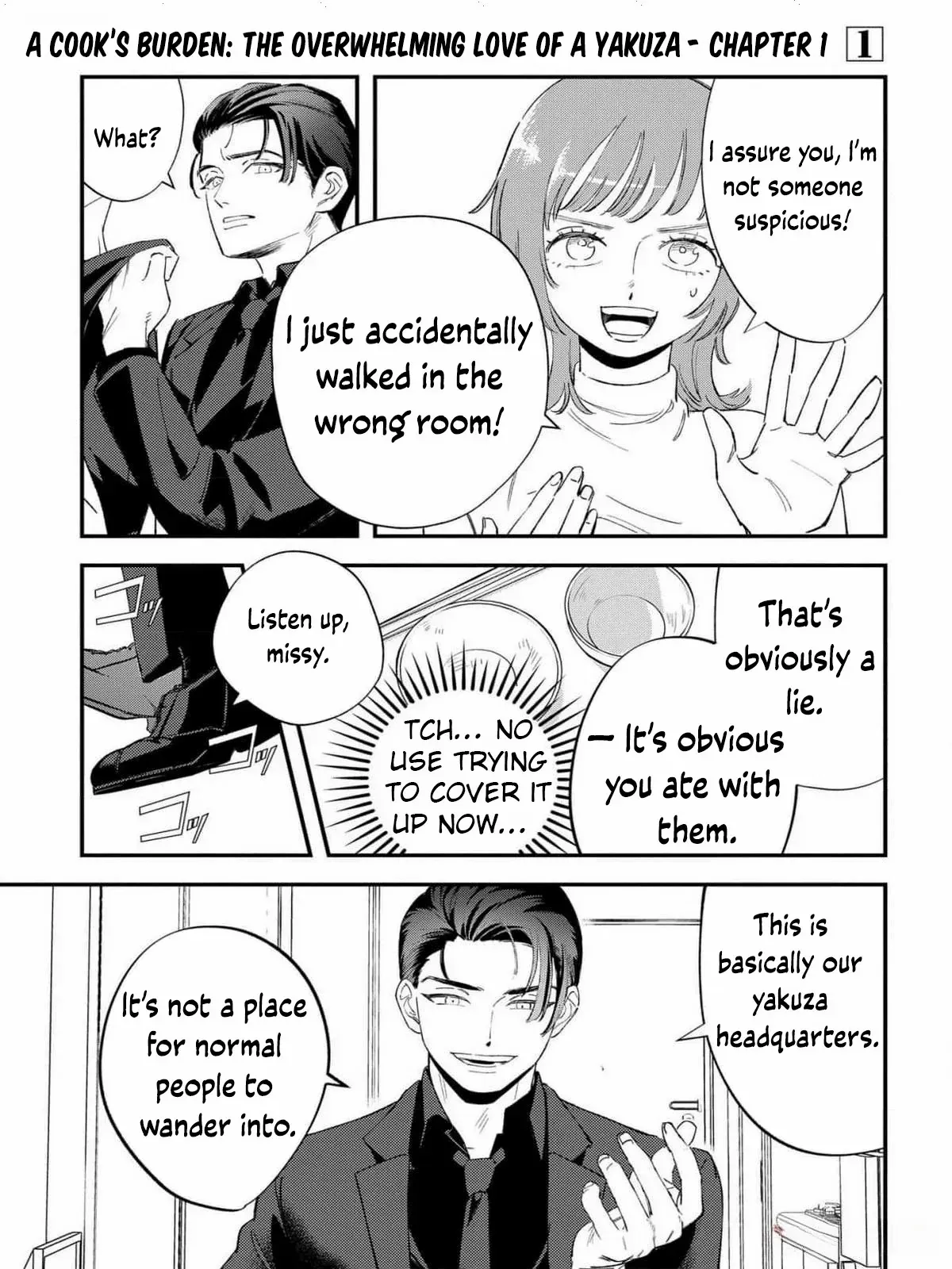 Yakuza love is too heavy for a girl who cooks rice Chapter 1 page 29 - 