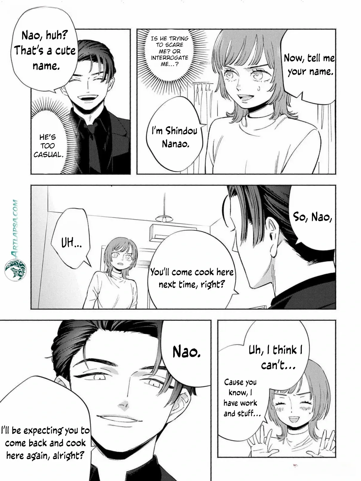 Yakuza love is too heavy for a girl who cooks rice Chapter 1 page 35 - 