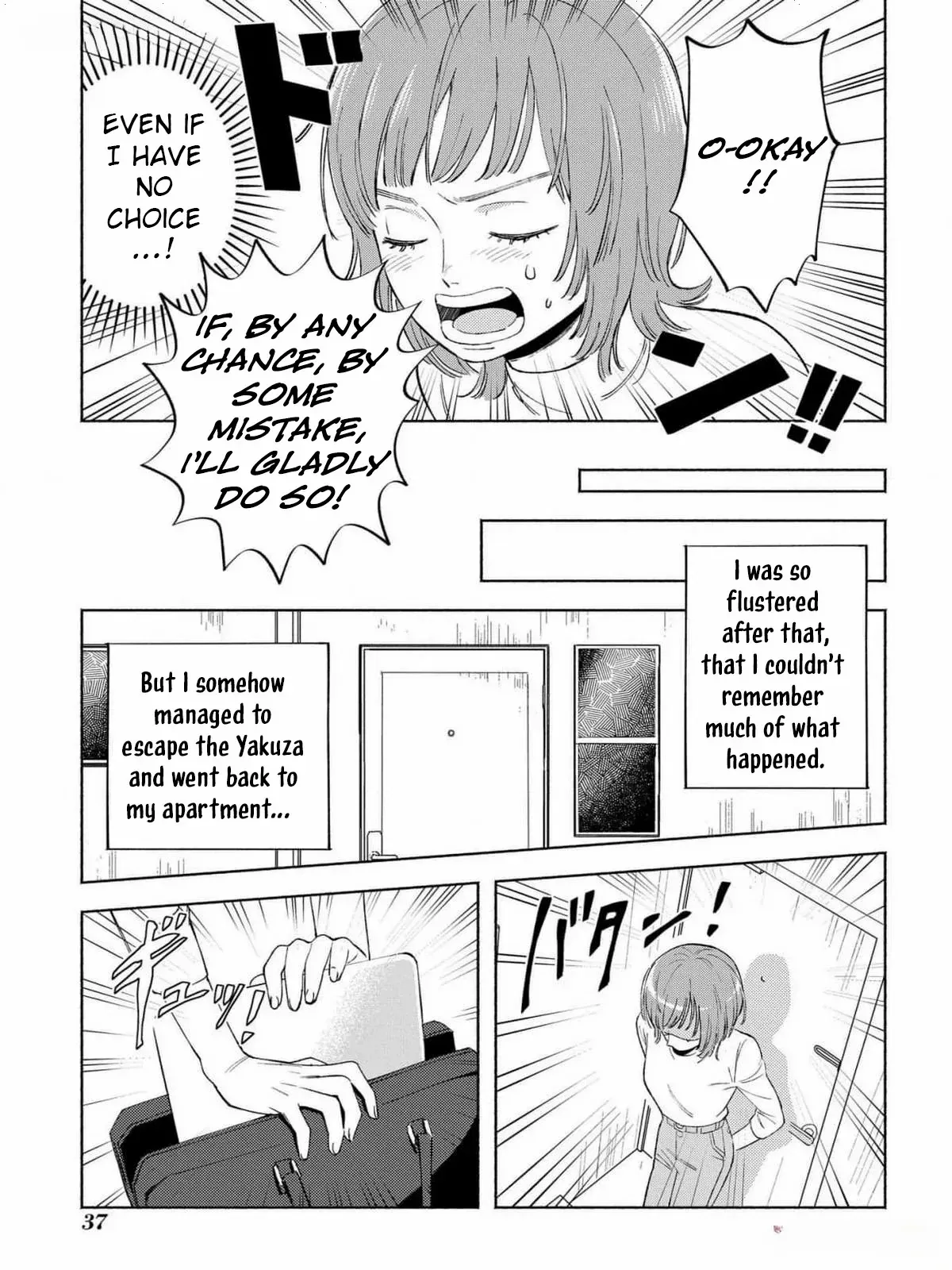 Yakuza love is too heavy for a girl who cooks rice Chapter 1 page 37 - 