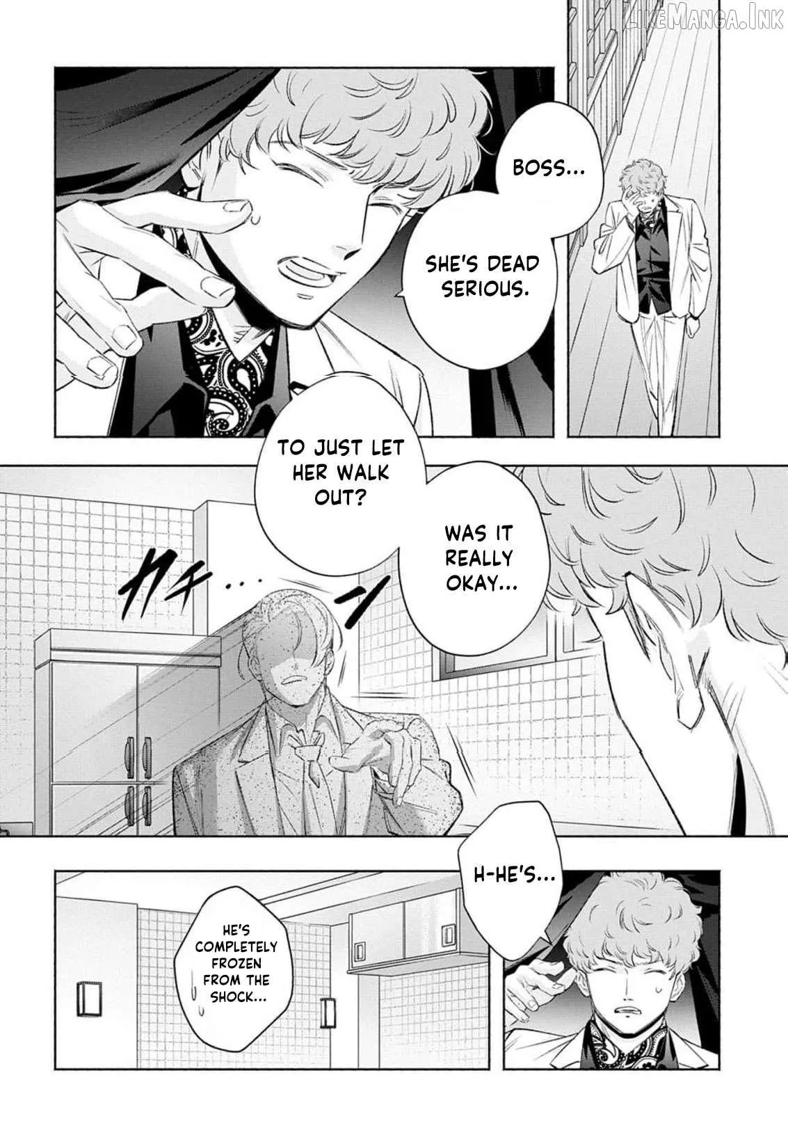 Yakuza love is too heavy for a girl who cooks rice Chapter 12 page 35 - 