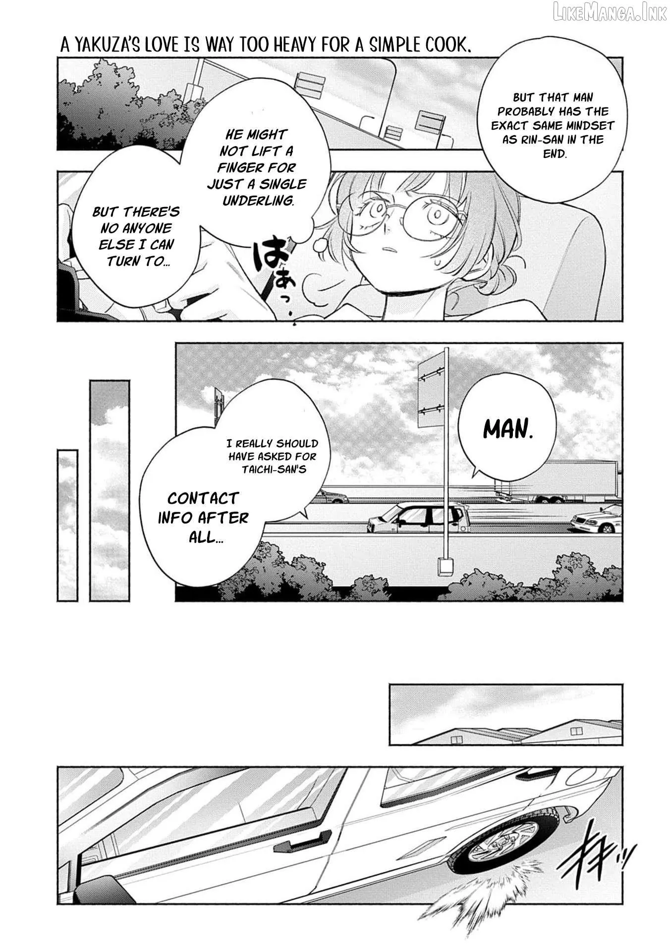 Yakuza love is too heavy for a girl who cooks rice Chapter 13 page 11 - 