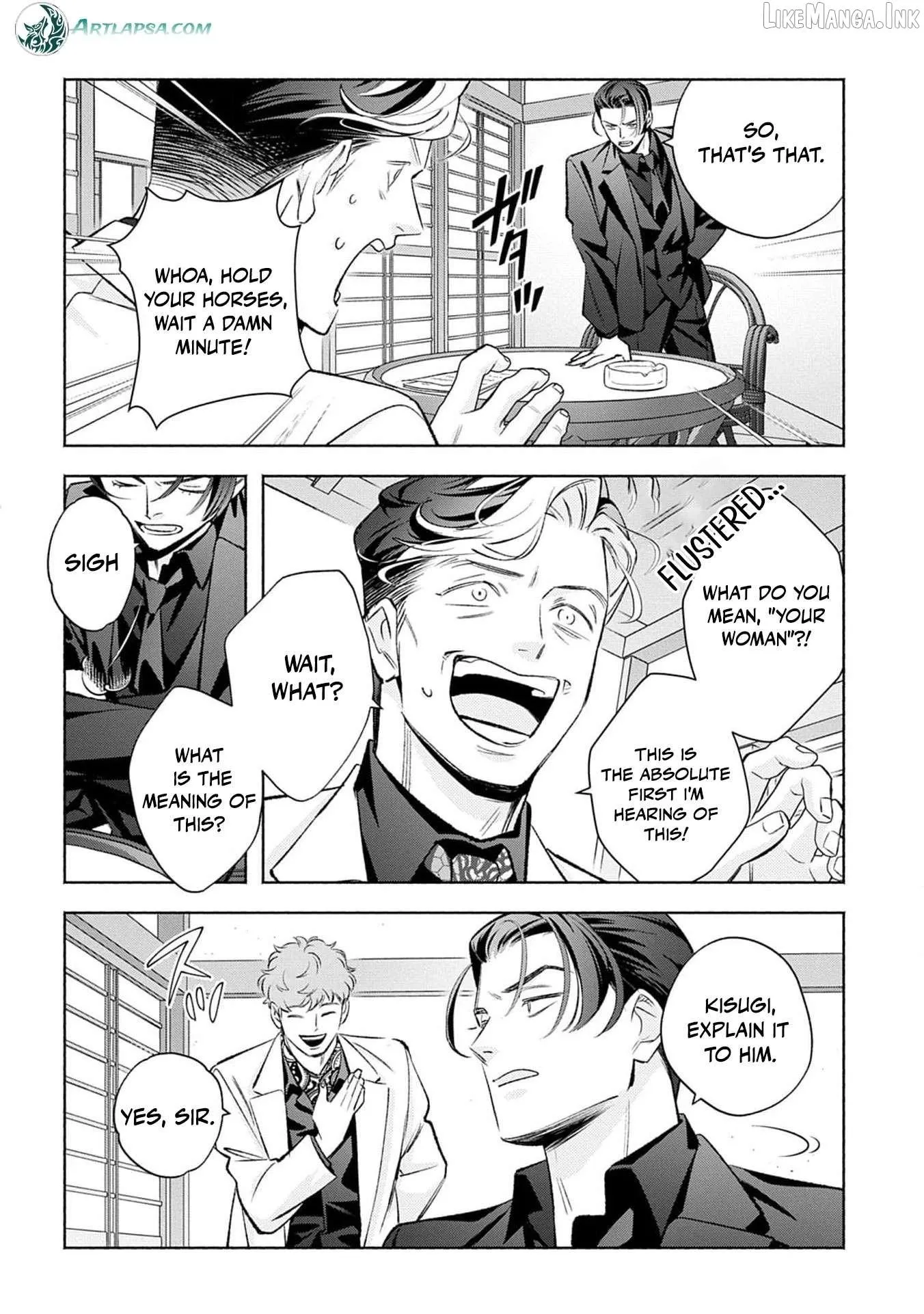 Yakuza love is too heavy for a girl who cooks rice Chapter 14 page 21 - 